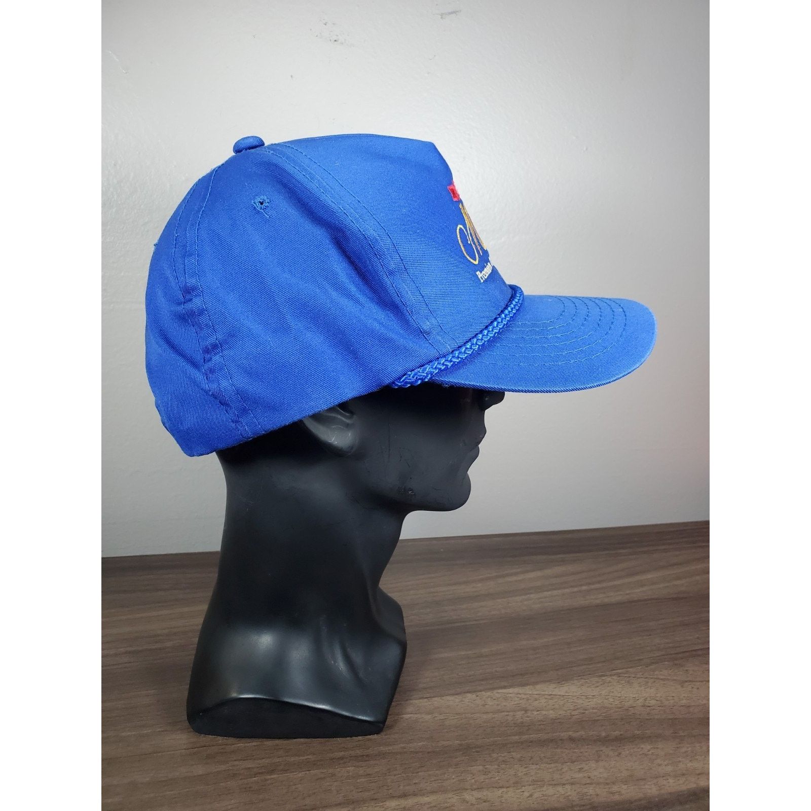 Vintage Royal Mistic Premium Natural Beverages Blue Snapback Hat Cap Size ONE SIZE - 5 Thumbnail