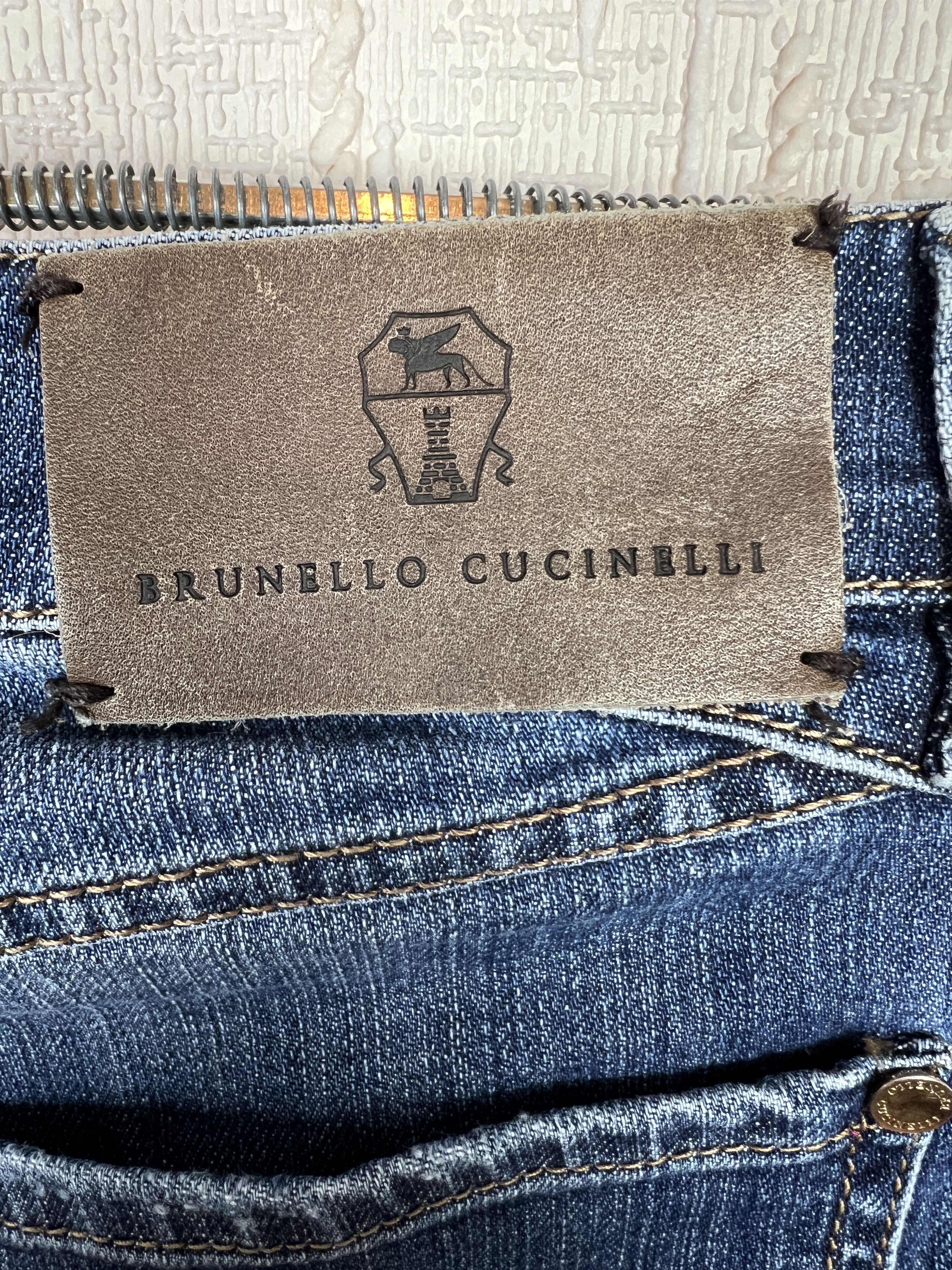 Brunello Cucinelli Brunello Cucinelli Women's Skinny Fit Blue Jeans Size 30" / US 8 / IT 44 - 4 Thumbnail