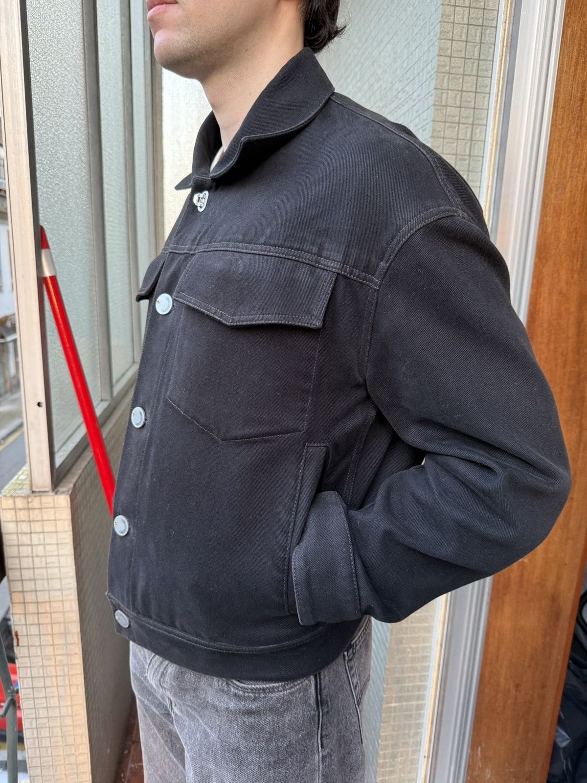 Acne Studios Acne Studios Black Denim Jacket Size US S / EU 44-46 / 1 - 10 Thumbnail