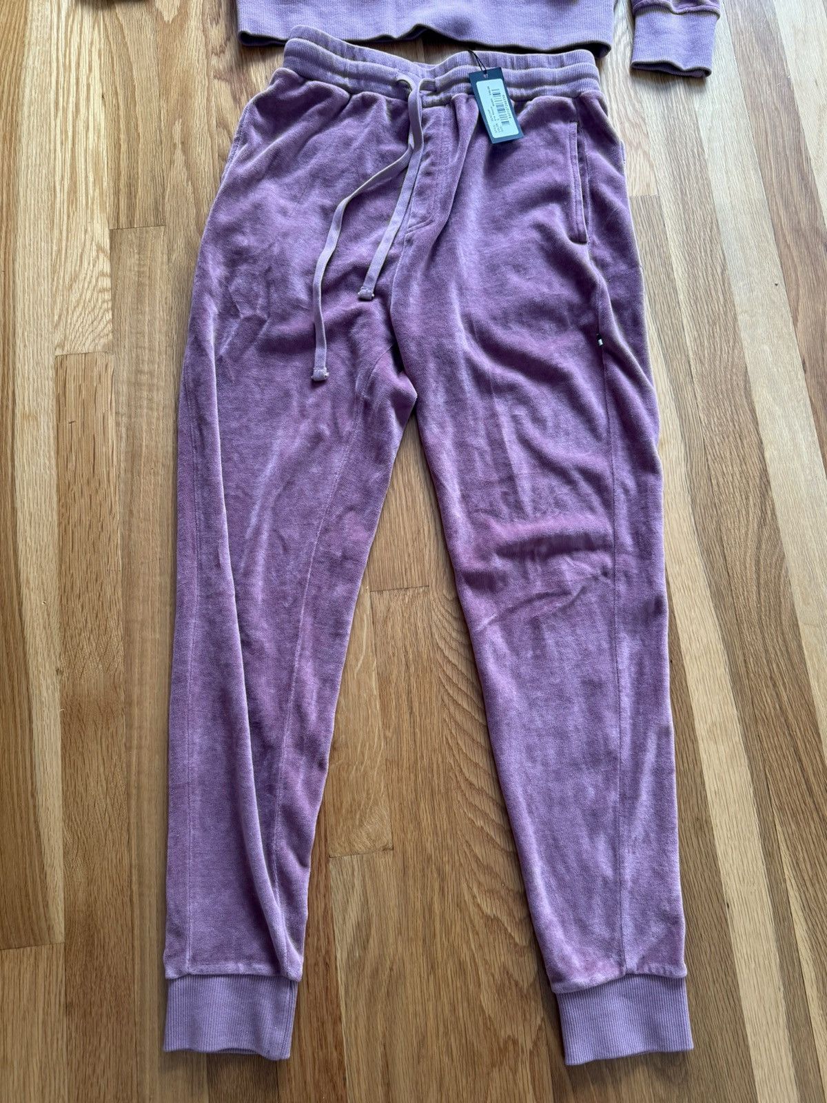 Goodlife Goodlife Velour Sweatsuit Sweatpants & Sweatshirt Set NWT Size US S / EU 44-46 / 1 - 2 Thumbnail