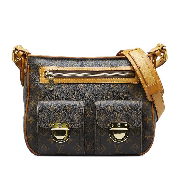 Louis-Vuitton-Monogram-Hudson-GM-Shoulder-Bag-Messanger-Bag-M40045