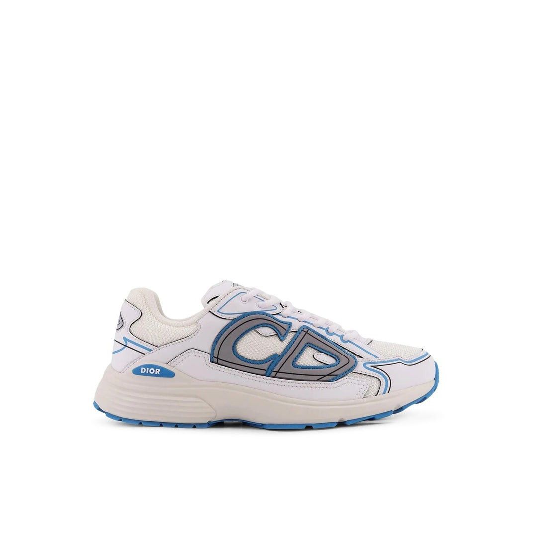 Dior DIOR B30 Countdown $1250 White/Light Blue Sneakers New & Aut Size US 10 / EU 43 - 1 Thumbnail