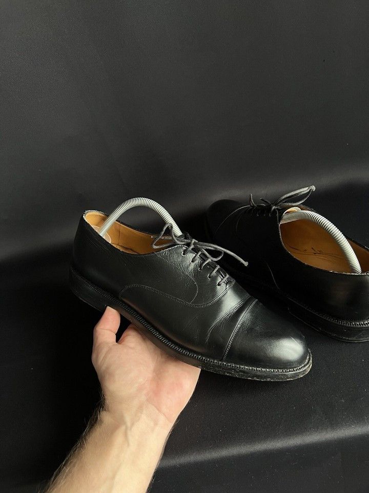 Bally Bally Vintage Shoes Leather Black Size 9 1/2 Size US 9.5 / EU 42-43 - 1 Thumbnail