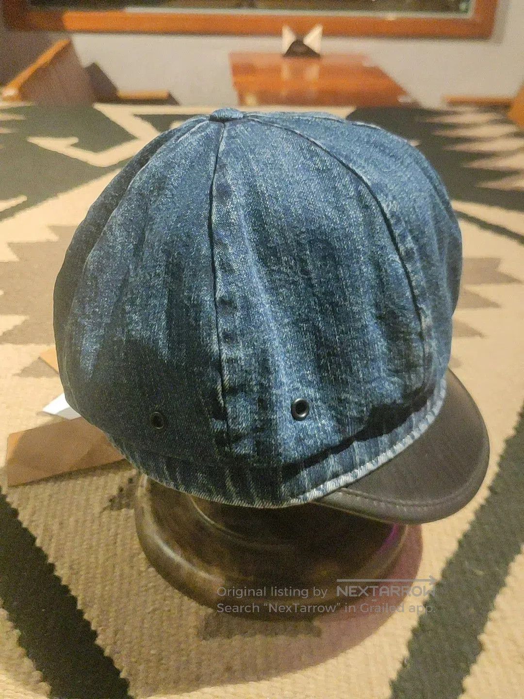 RRL Ralph Lauren RRL Blue Denim Newsboy Cap. Size ONE SIZE - 2 Thumbnail