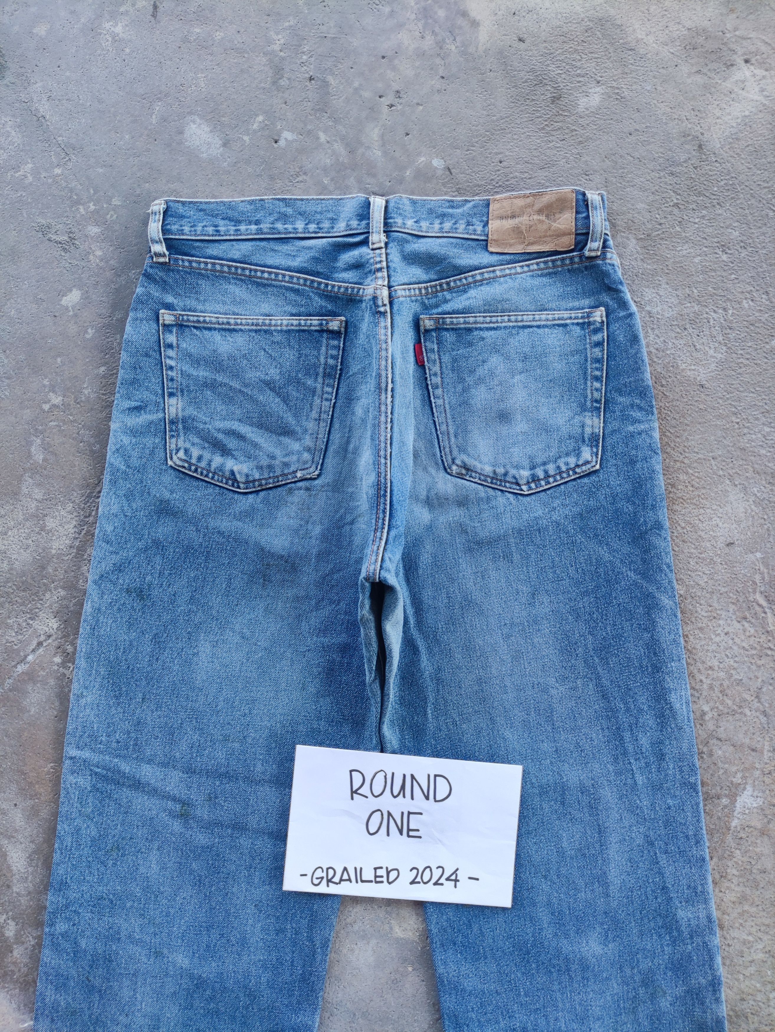Japanese Brand × Jean × Vintage Vintage Japanese Jeans Baggy Denim Distressed Faded Pants Size US 34 / EU 50 - 12 Thumbnail