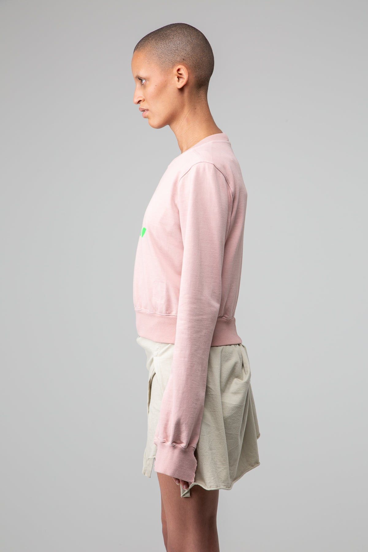 Rick Owens $505 Rick Owens DRKSHDW "cunty" Cropped Sweater Size M / US 6-8 / IT 42-44 - 2 Thumbnail