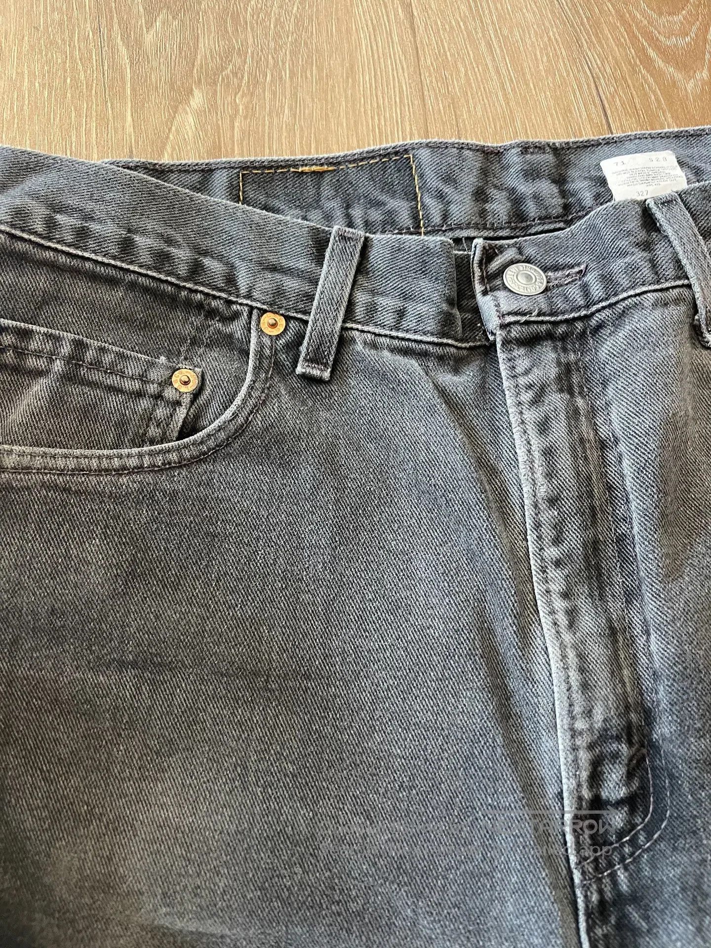 Other Vintage Levi's 505 Black Jeans. Size US 31 - 9 Thumbnail