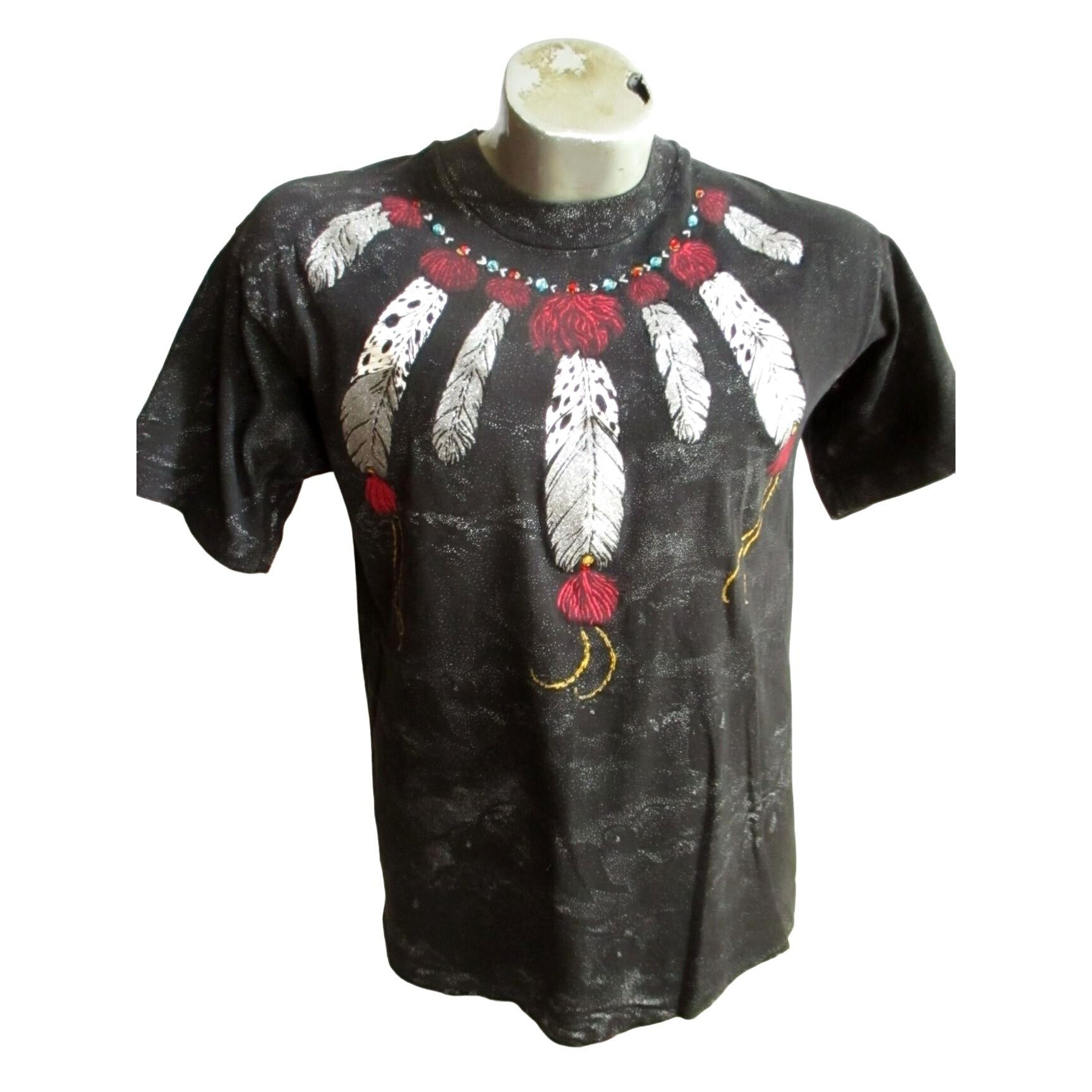 Vintage Vintage Men's T-Shirt Medium Single Stitch Wild Buffalo Nati Size US M / EU 48-50 / 2 - 3 Thumbnail