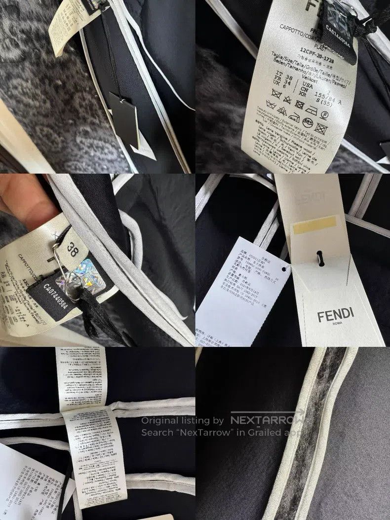 Fendi Fendi 20 Autumn-Winter haute couture series cashew flower Size XS / US 0-2 / IT 36-38 - 6 Thumbnail