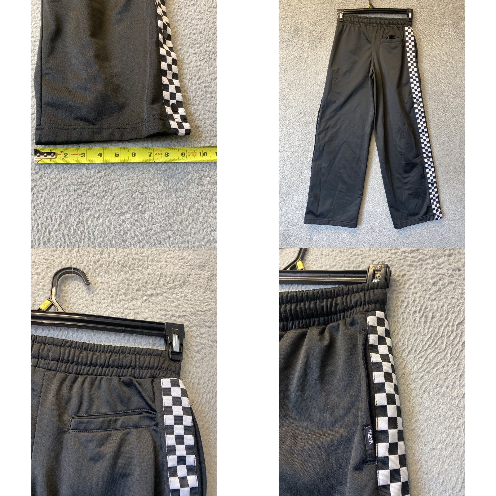 Vans Vans Therma Fit Mens XS KO Fleece Sweatpants black/gray Wide Leg Sweatpants Athletic Pants Regular Fit Boys? Womens? No—Men. Size US 27 - 8 Thumbnail