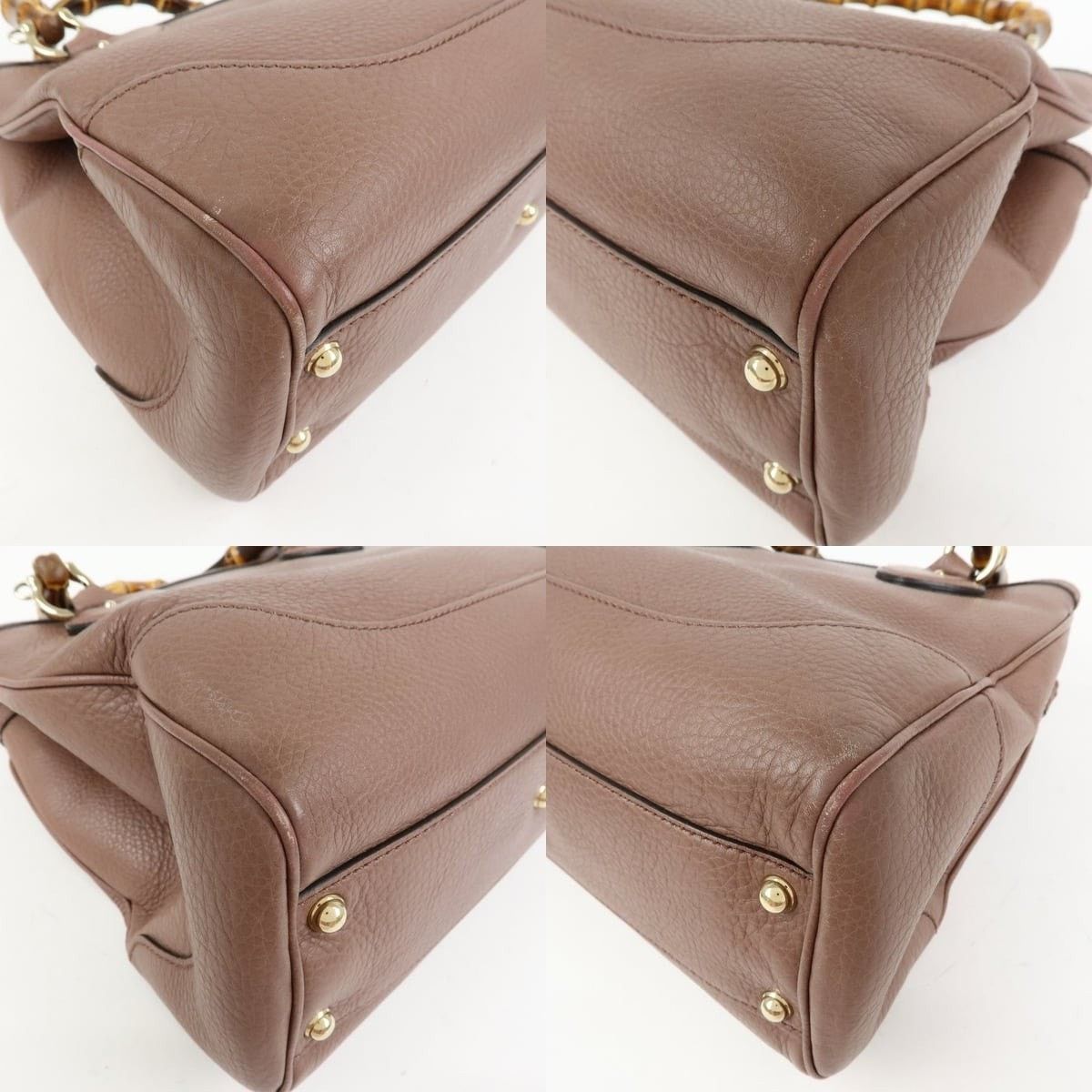 Gucci Gucci Bamboo Diana Leather Shoulder Bag Tan Size ONE SIZE - 5 Thumbnail