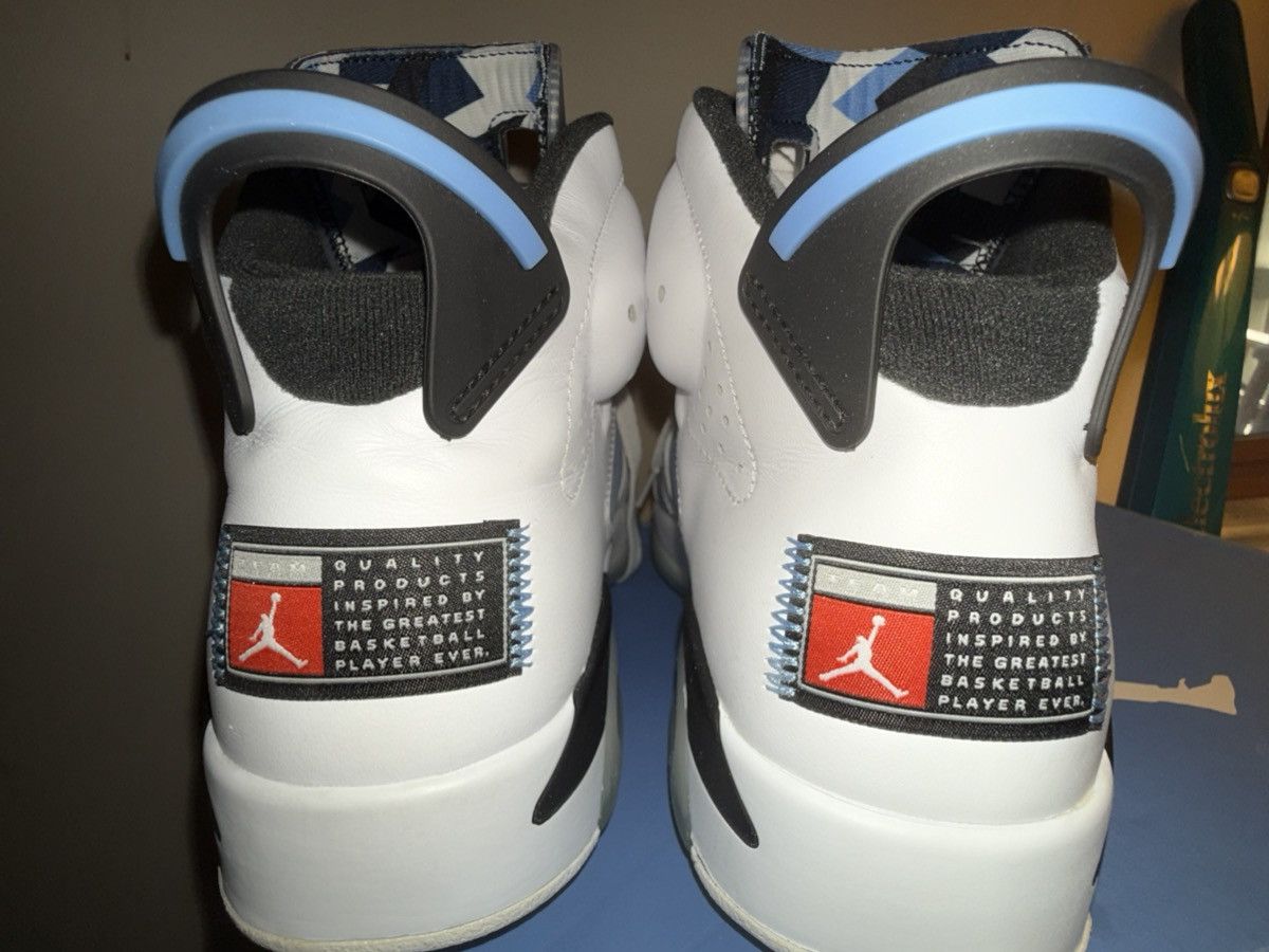 Jordan Brand Air Jordan 6 Retro “UNC Home” VVNDS! OG Box, Lace Locks sz9 Size US 9 / EU 42 - 12 Thumbnail