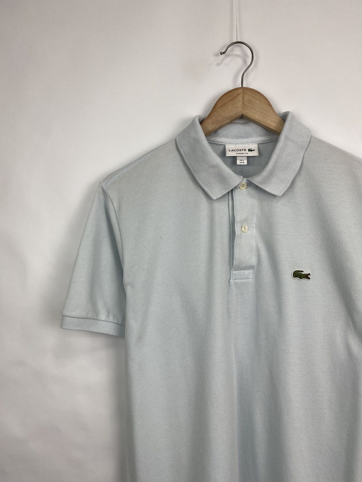 Lacoste 🇫🇷 Vintage Lacoste Polo T-Shirt Made in France Retro Rare Y2K Size US M / EU 48-50 / 2 - 2 Thumbnail