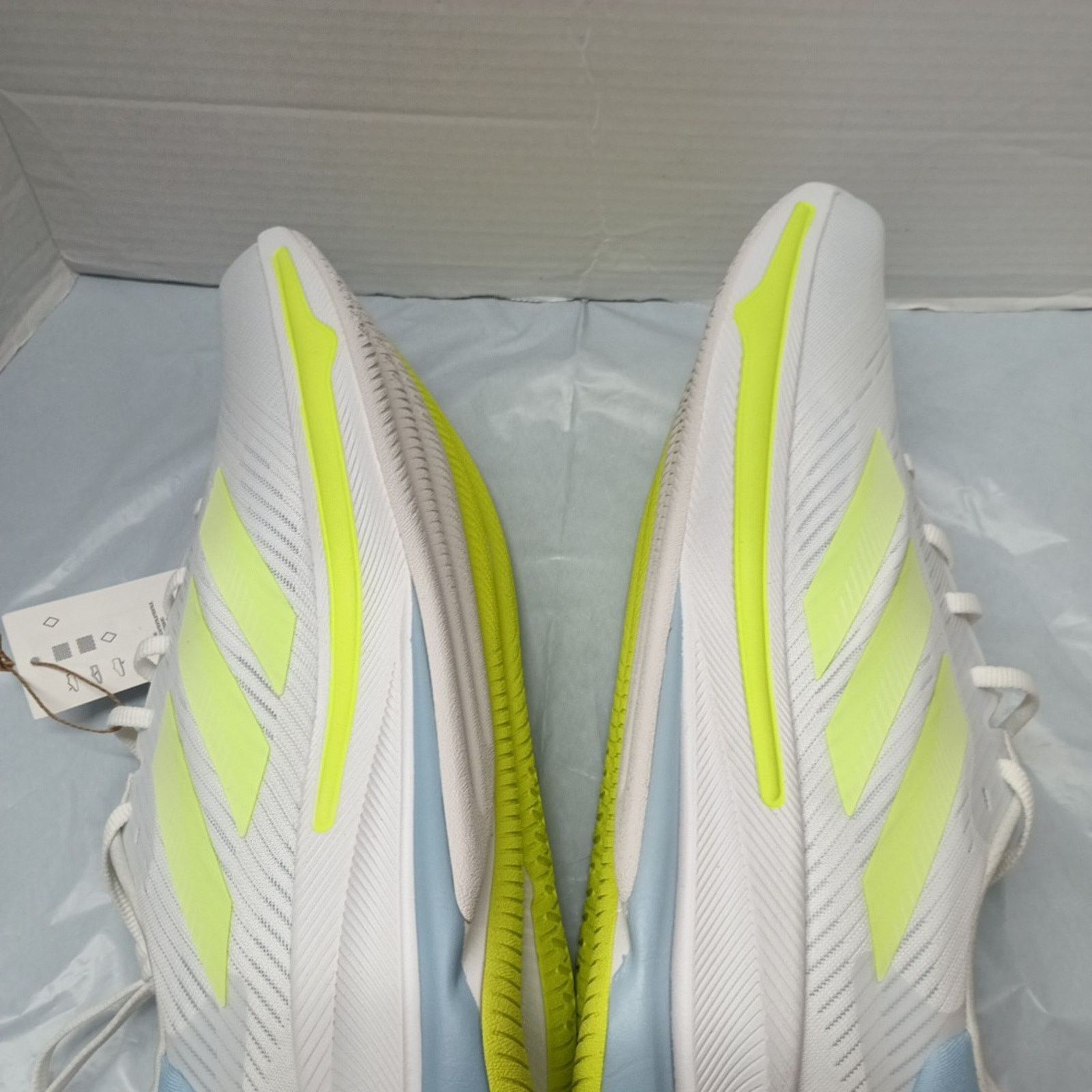Adidas Adidas Supernova Ease White Yellow Running Shoes Men Size 13 Size US 13 / EU 46 - 6 Thumbnail