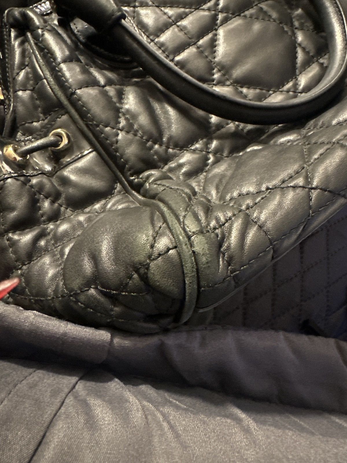 Christian Dior Monsieur DIOR QUILTED LEATHER BAG Size ONE SIZE - 8 Thumbnail