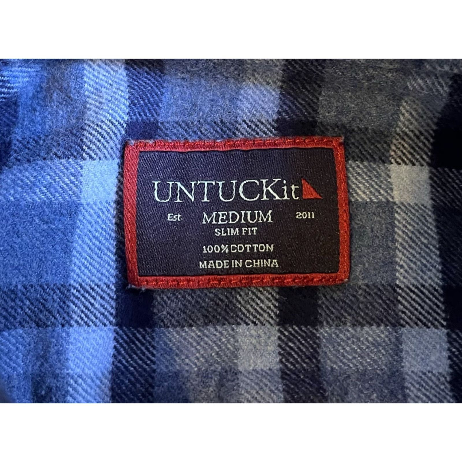 UNTUCKit UNTUCKit Shirt Slim Fit Plaid Flannel 2 Pack Men’s Medium Multicolor Casual Shirt Mens Medium Multicolor Plaid Flannel Shirt Untuckit Size US M / EU 48-50 / 2 - 5 Thumbnail