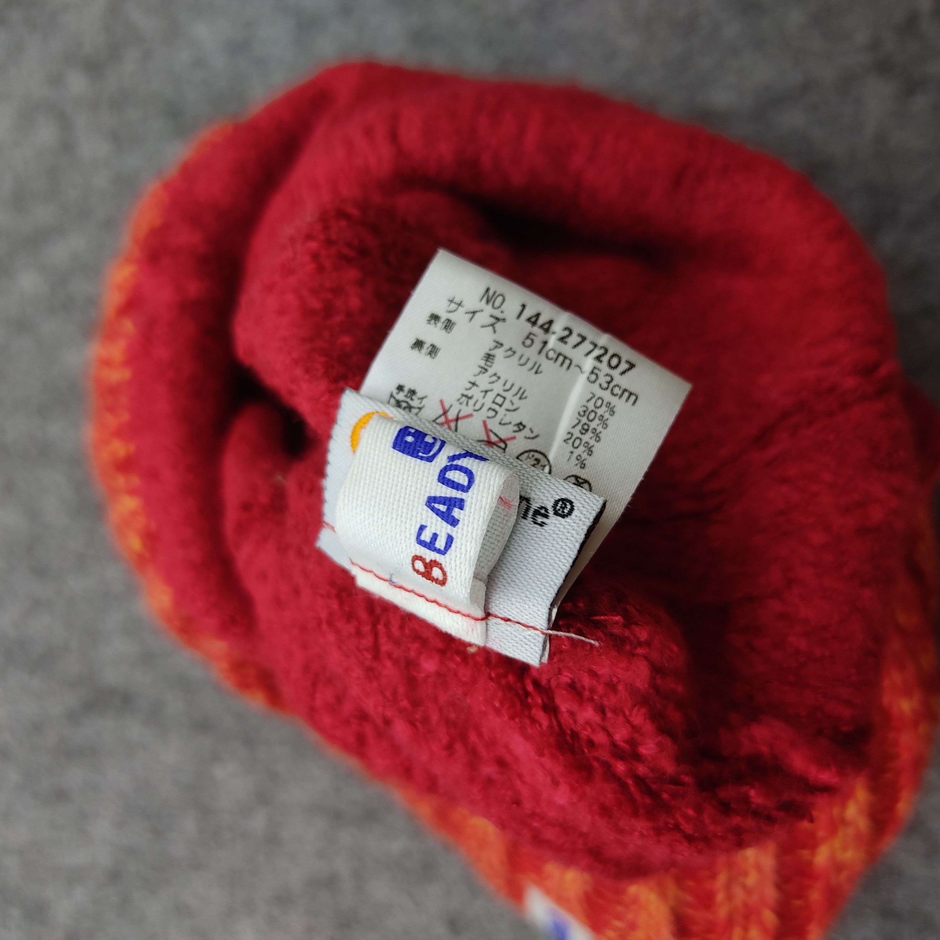 Japanese Brand Japanese Brand Beady Gem Beanie / Snow Hat / Snow Cap Size ONE SIZE - 6 Thumbnail