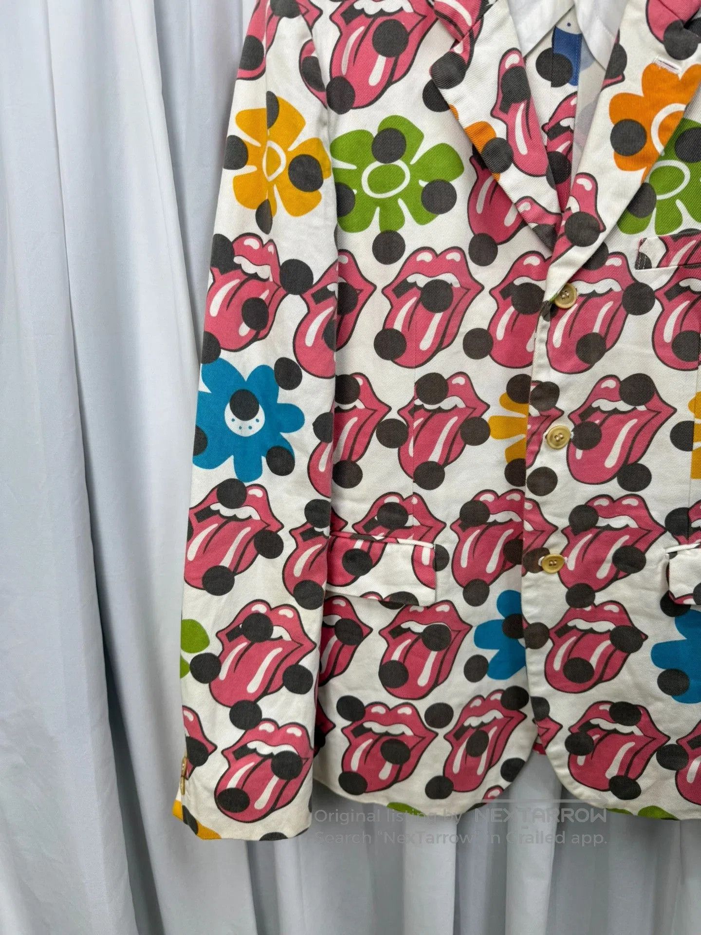Comme des Garcons Comme des Garçons Rolling Stones Pop Art Blazer. Size US M / EU 48-50 / 2 - 2 Thumbnail