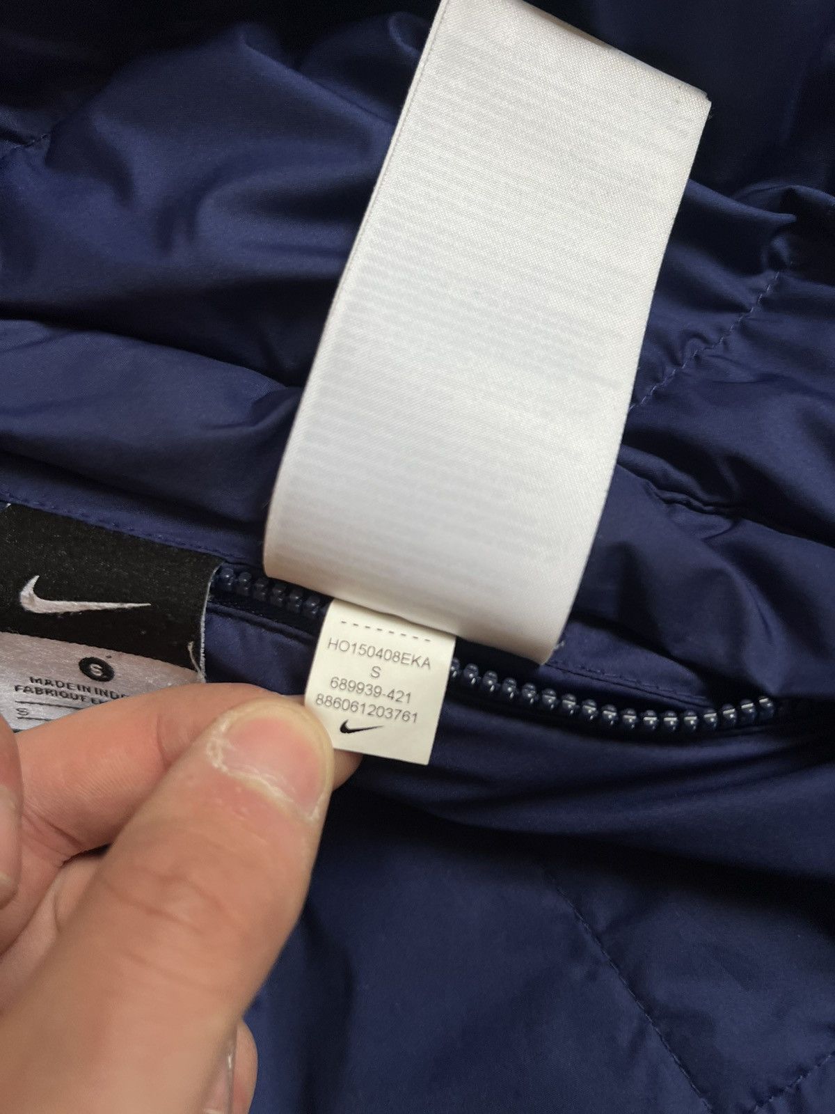 Nike Rare Reversible down jacket Nike Barcelona Size S Size US S / EU 44-46 / 1 - 19 Thumbnail