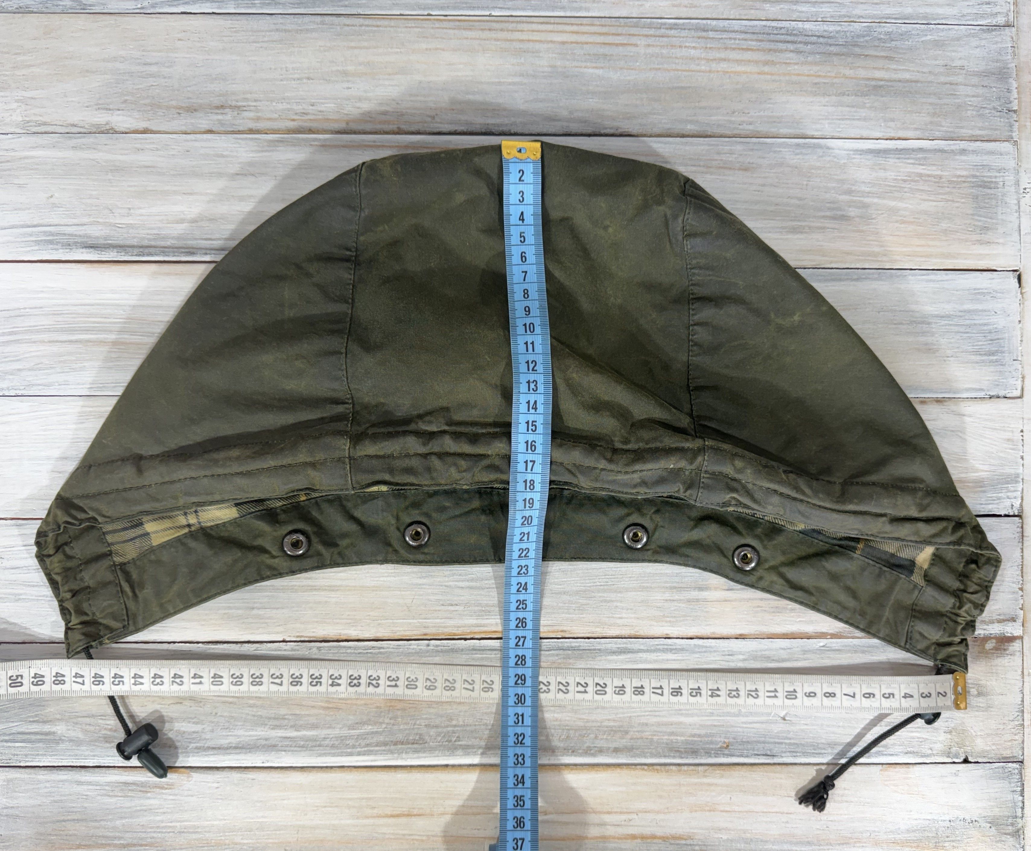 Barbour BARBOUR Wax Hood For Waxed Cotton Jacket Green One Size Size ONE SIZE - 16 Thumbnail
