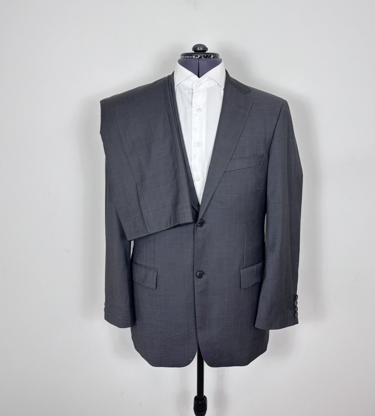 Hugo Boss Hugo Boss Bertolucci/Movie Men’s 2-Piece Gray Wool Suit Size 40R - 1 Thumbnail