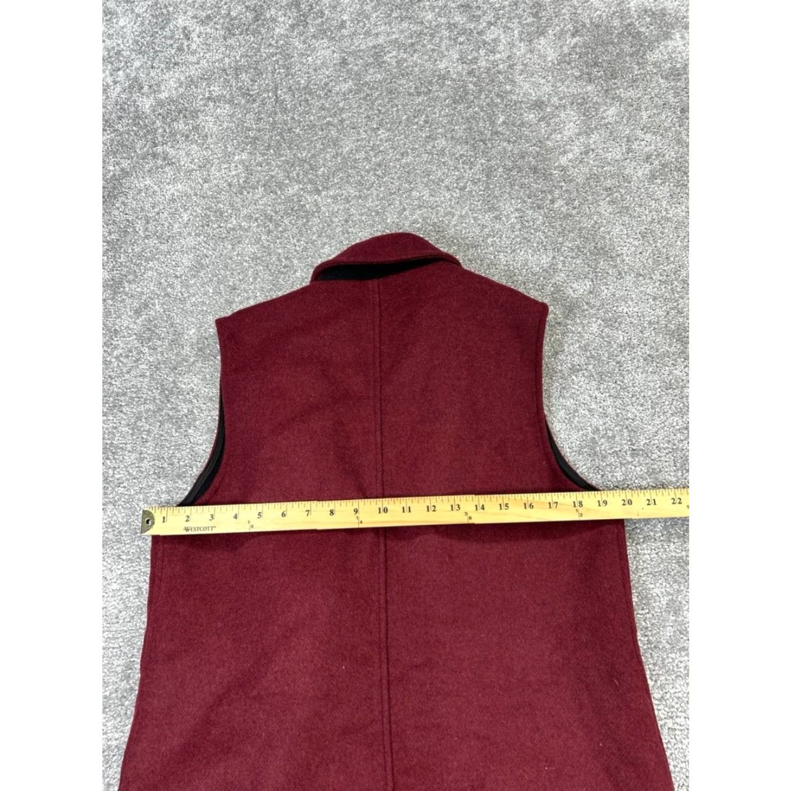 UNTUCKit UNTUCKit Coat Womens Large Red Wool Blend New Coat Wool Long Size L / US 10 / IT 46 - 6 Thumbnail