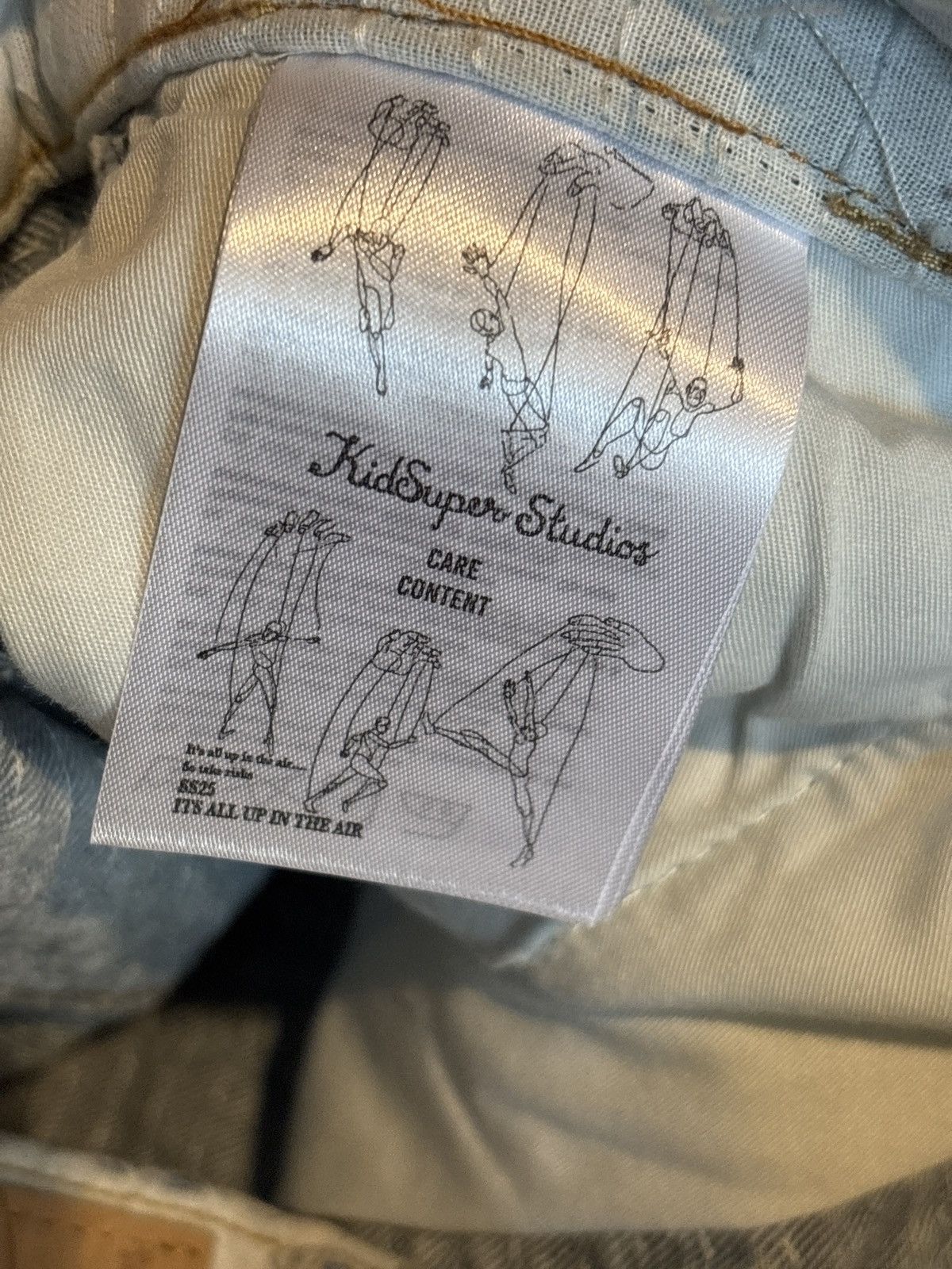 KidSuper Kidsuper boro denim jeans size small 34” Size US 34 / EU 50 - 6 Thumbnail