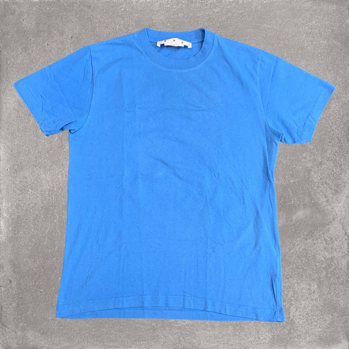 Off-White Off White Medium Tee Diag Tab Blue T-Shirt Virgil Abloh Size US M / EU 48-50 / 2 - 2 Thumbnail