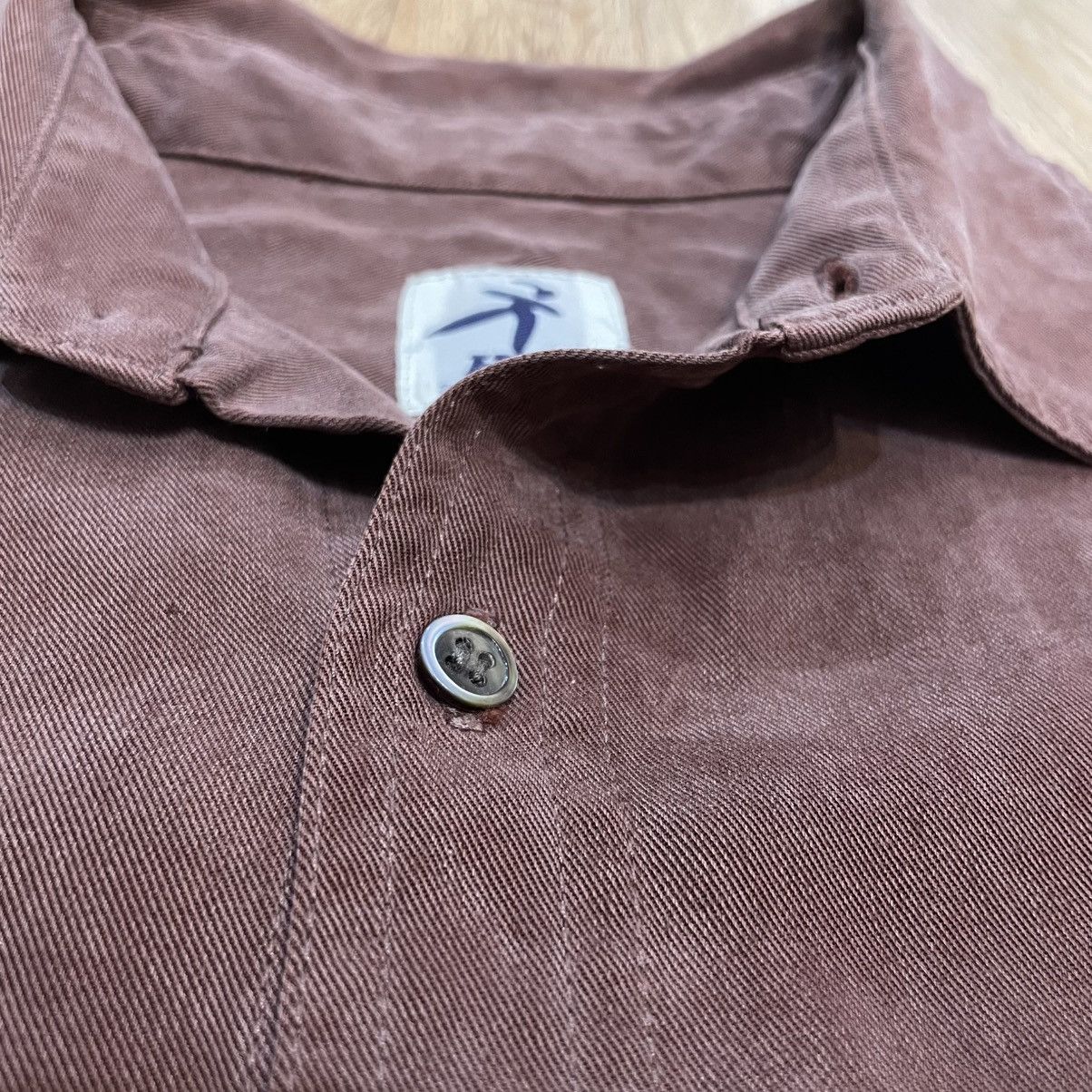 Hai Sporting Gear Hai by Issey Miyake Button Up Velvet Shirt Size US M / EU 48-50 / 2 - 6 Thumbnail