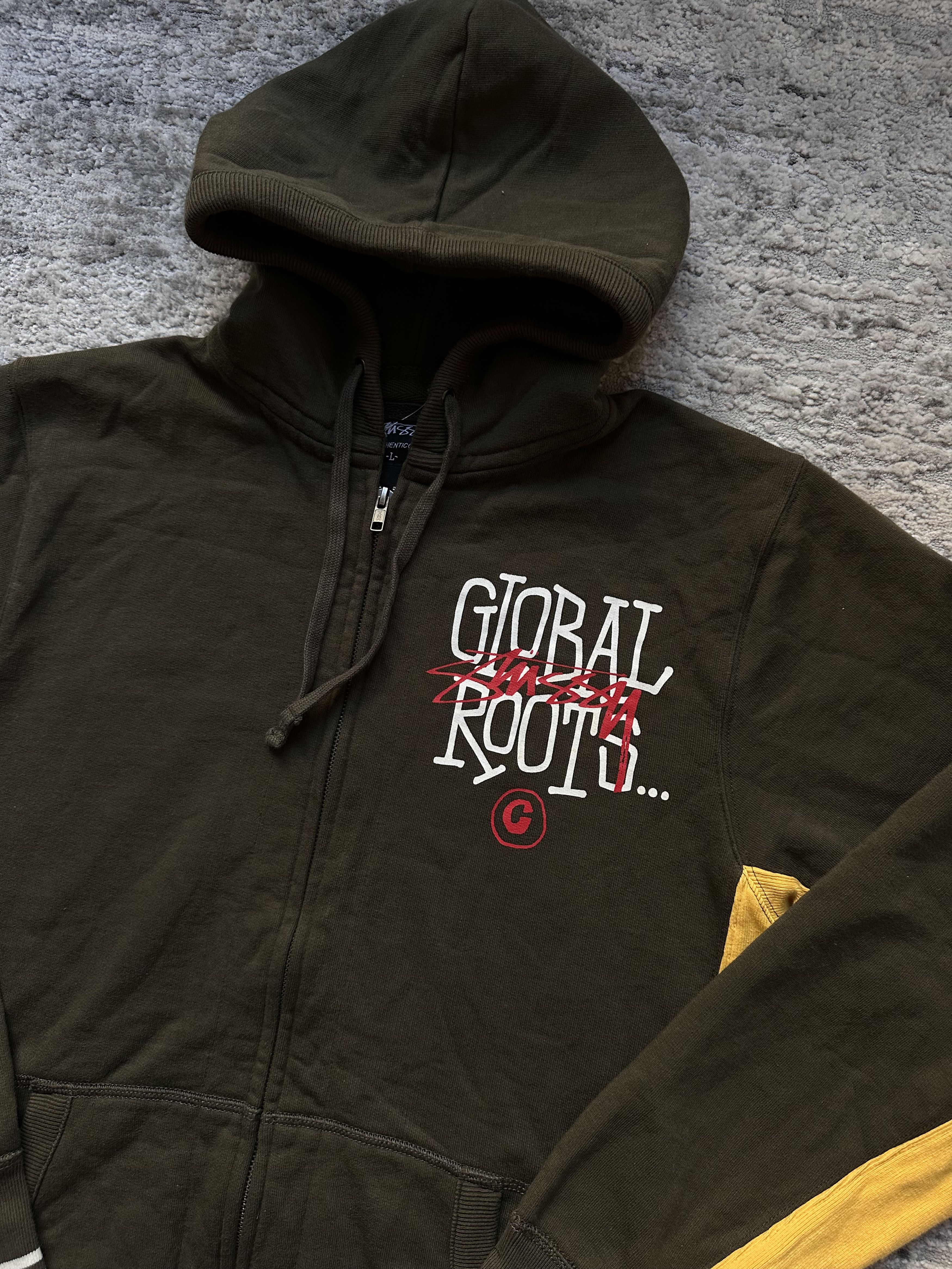 Stussy Stussy zip hoodie Size US L / EU 52-54 / 3 - 3 Thumbnail