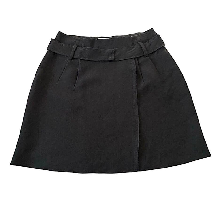 Prada Archival Prada FW2006 Black Wool Wrap Skirt IT46 Italy Size 32" / US 10 / IT 46 - 5 Thumbnail