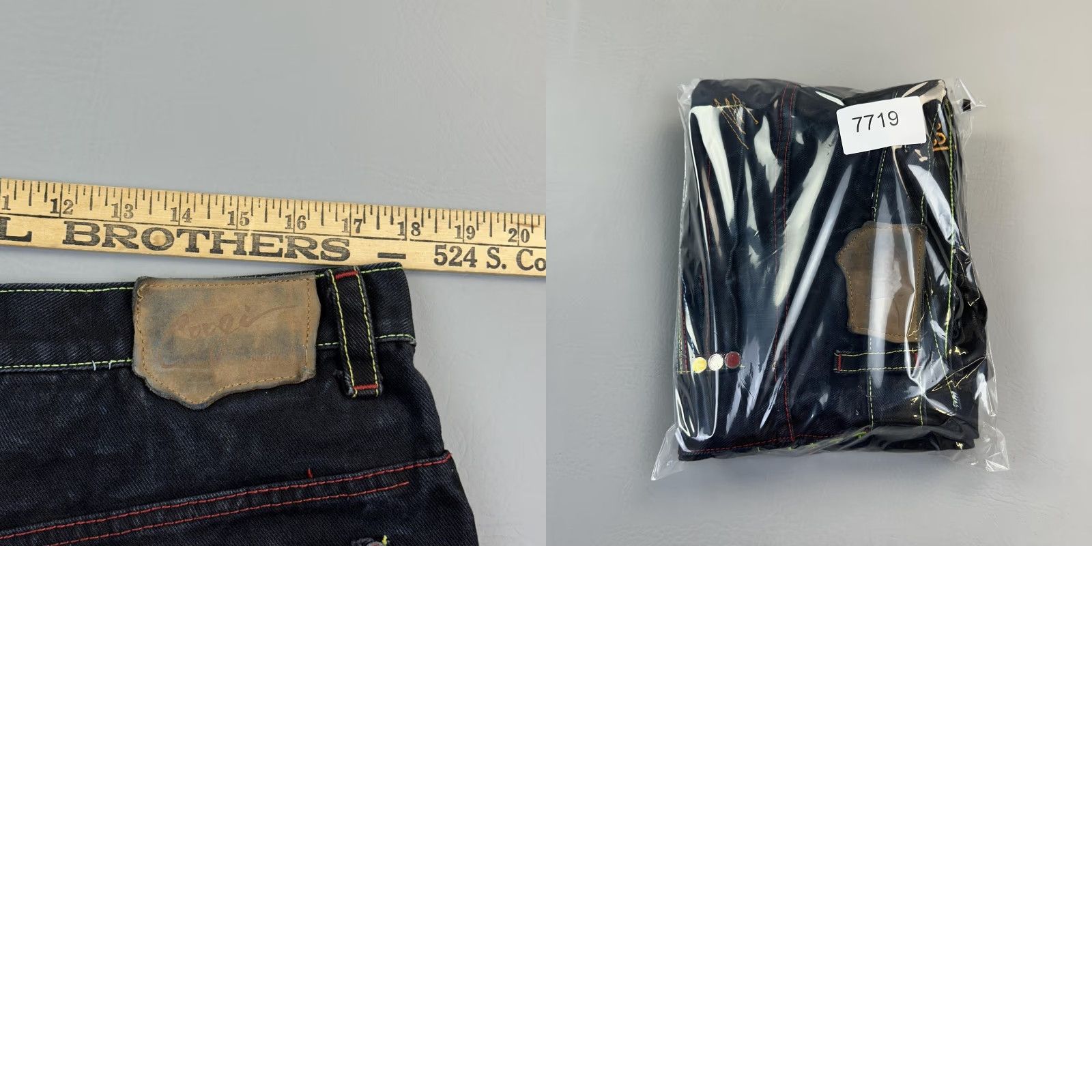 Coogi VINTAGE Coogi Shorts Mens 36 Black Baggy Embroidered Hip Hop Streetwear Y2K Size US 36 / EU 52 - 10 Thumbnail