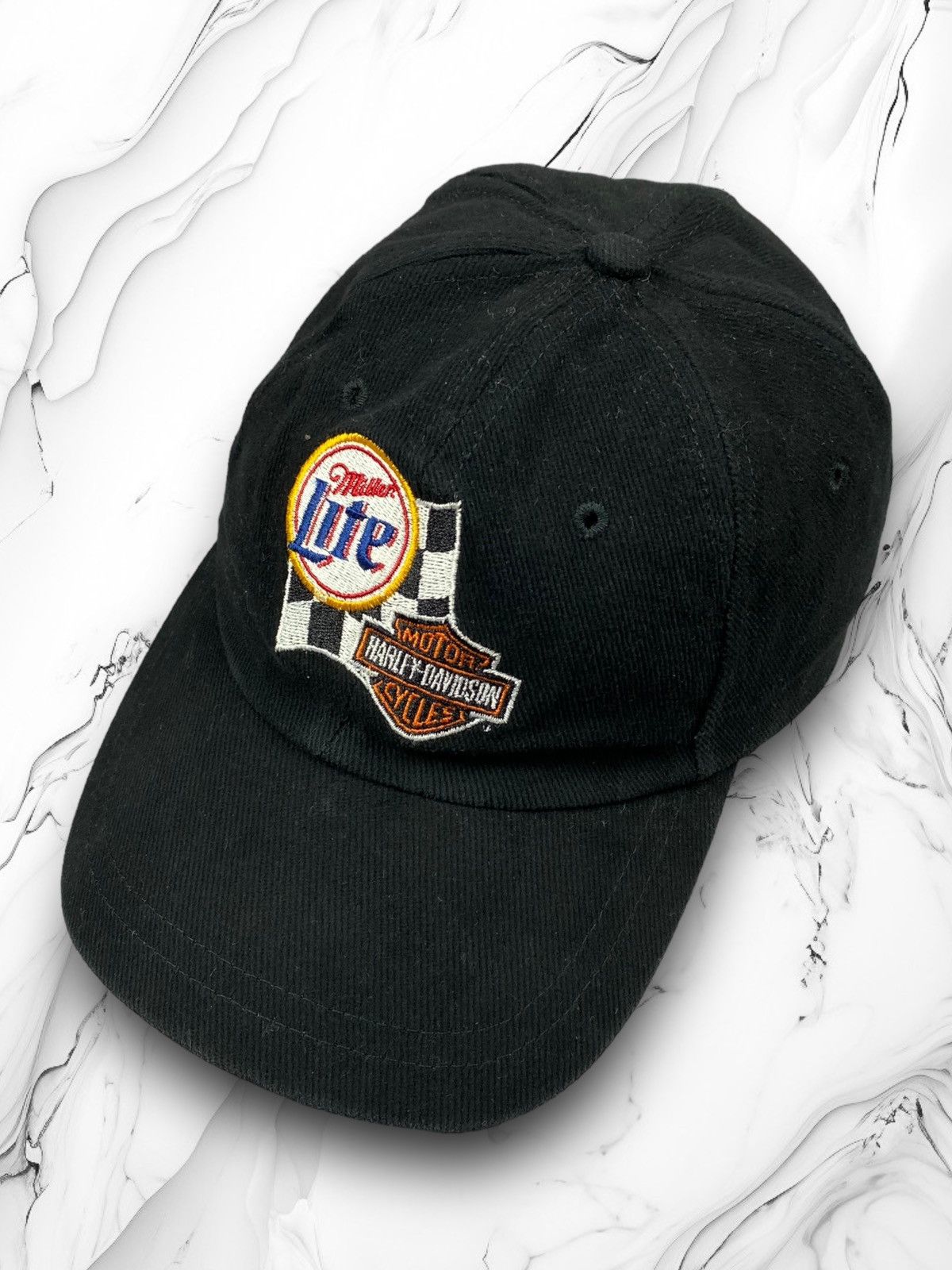 Harley Davidson × Vintage Vintage Harley Davidson Cap Size ONE SIZE - 1 Thumbnail