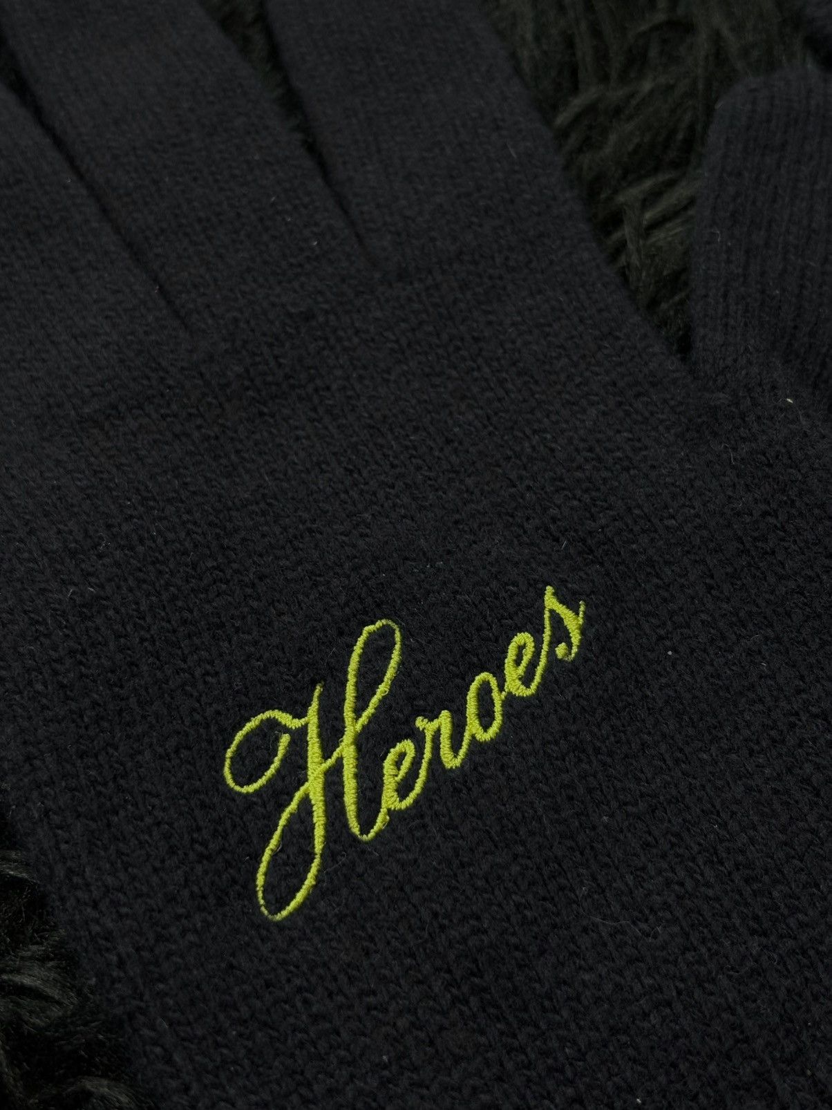 Raf Simons Raf Simons AW 2019 Heroes knitted wool gloves Size ONE SIZE - 4 Thumbnail
