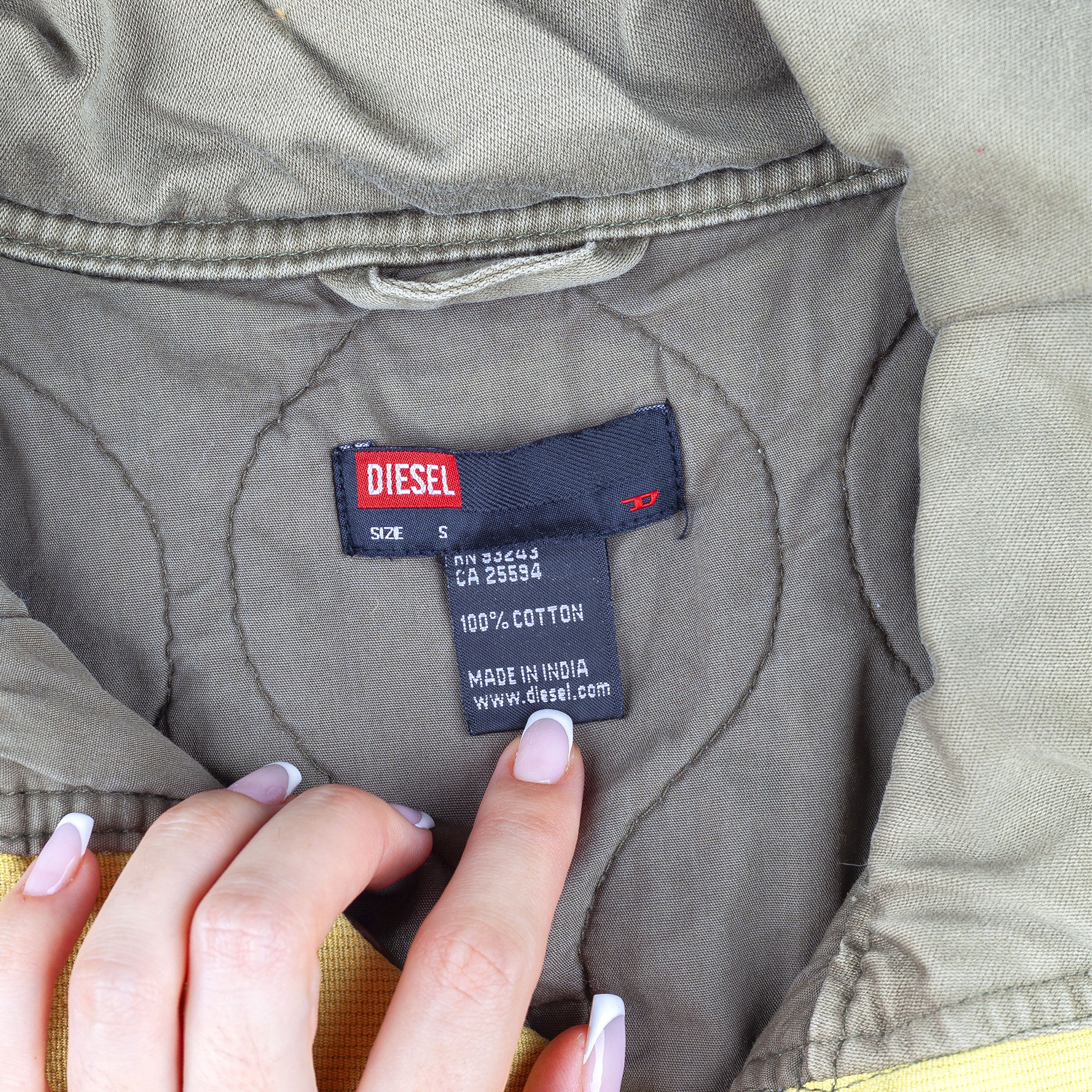 Diesel × Diesel Black Gold Diesel Vintage Olive Green Jacket (S) Size S / US 4 / IT 40 - 5 Thumbnail