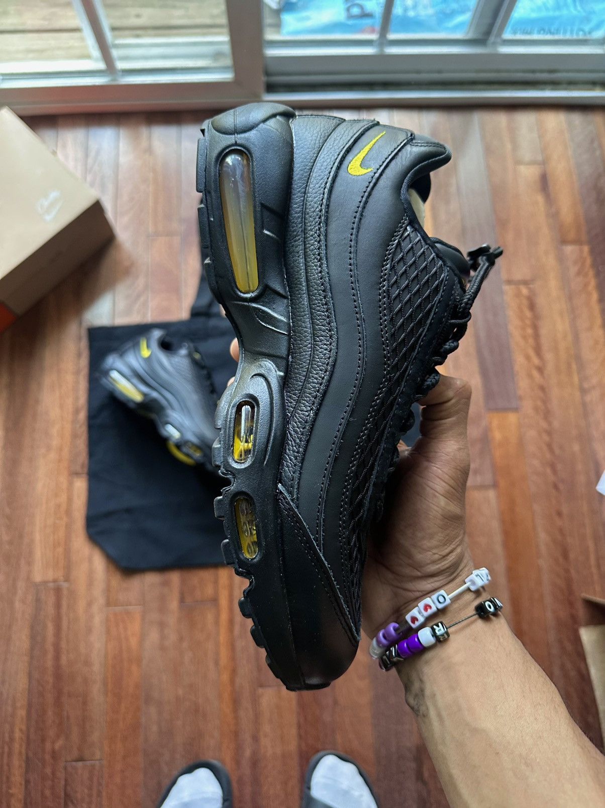 Corteiz × Nike Corteiz CRTZ X NIKE AIR MAX HONEY BLACKS - size 12 Size US 12 / EU 45 - 10 Thumbnail
