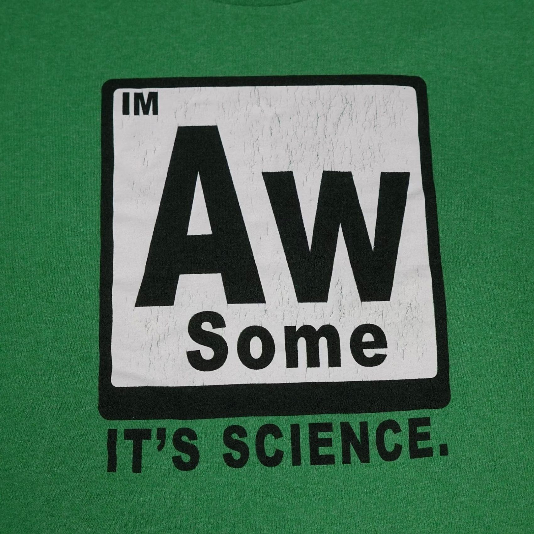 Vintage VINTAGE Shirt Green Graphic Funny Nerd Dad Mens 2XL Size US XXL / EU 58 / 5 - 4 Thumbnail