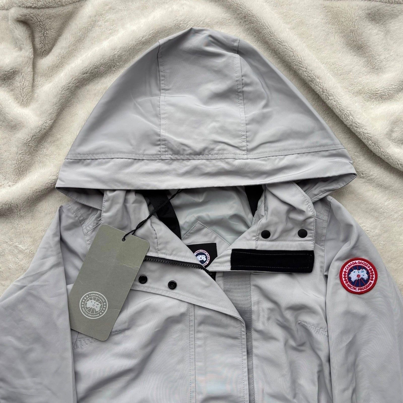 Canada Goose Canada Goose Belcarra Silverbirch Grey Hooded Jacket - $750 Size XS / US 0-2 / IT 36-38 - 2 Thumbnail