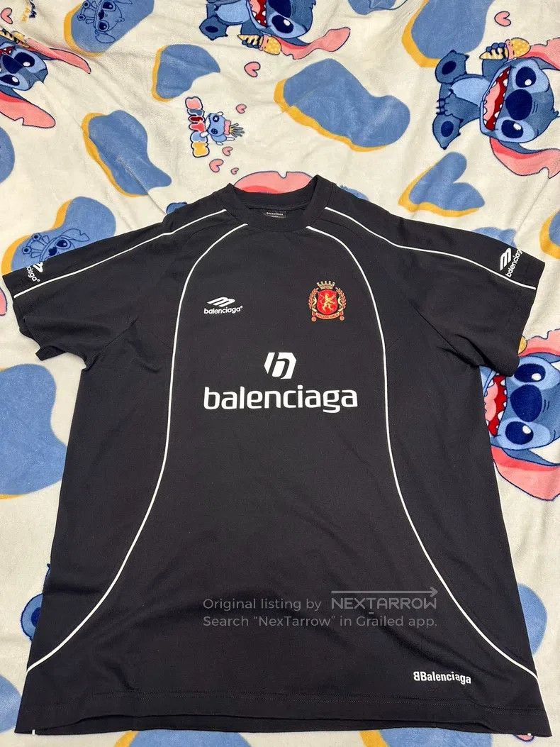Balenciaga Balenciaga Soccer Short Sleeve Size US M / EU 48-50 / 2 - 1 Thumbnail