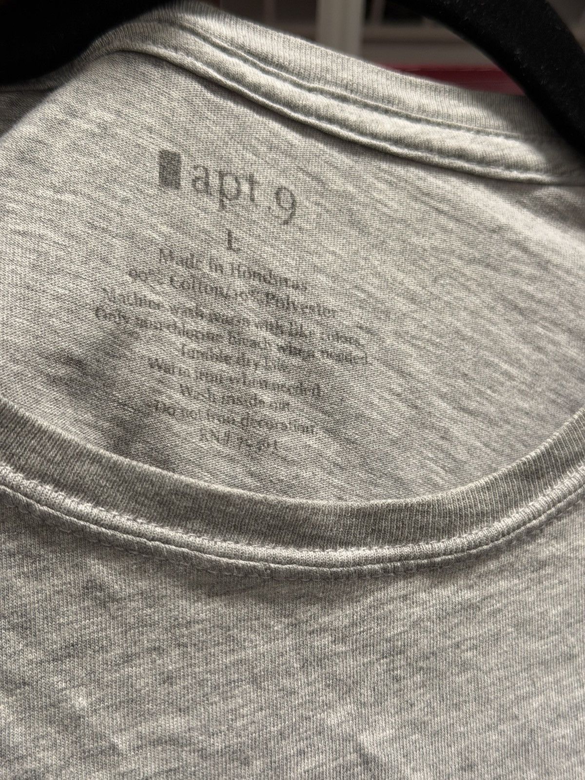 Apt. 9 Apt. 9 Grey SS Tee Size US M / EU 48-50 / 2 - 2 Thumbnail