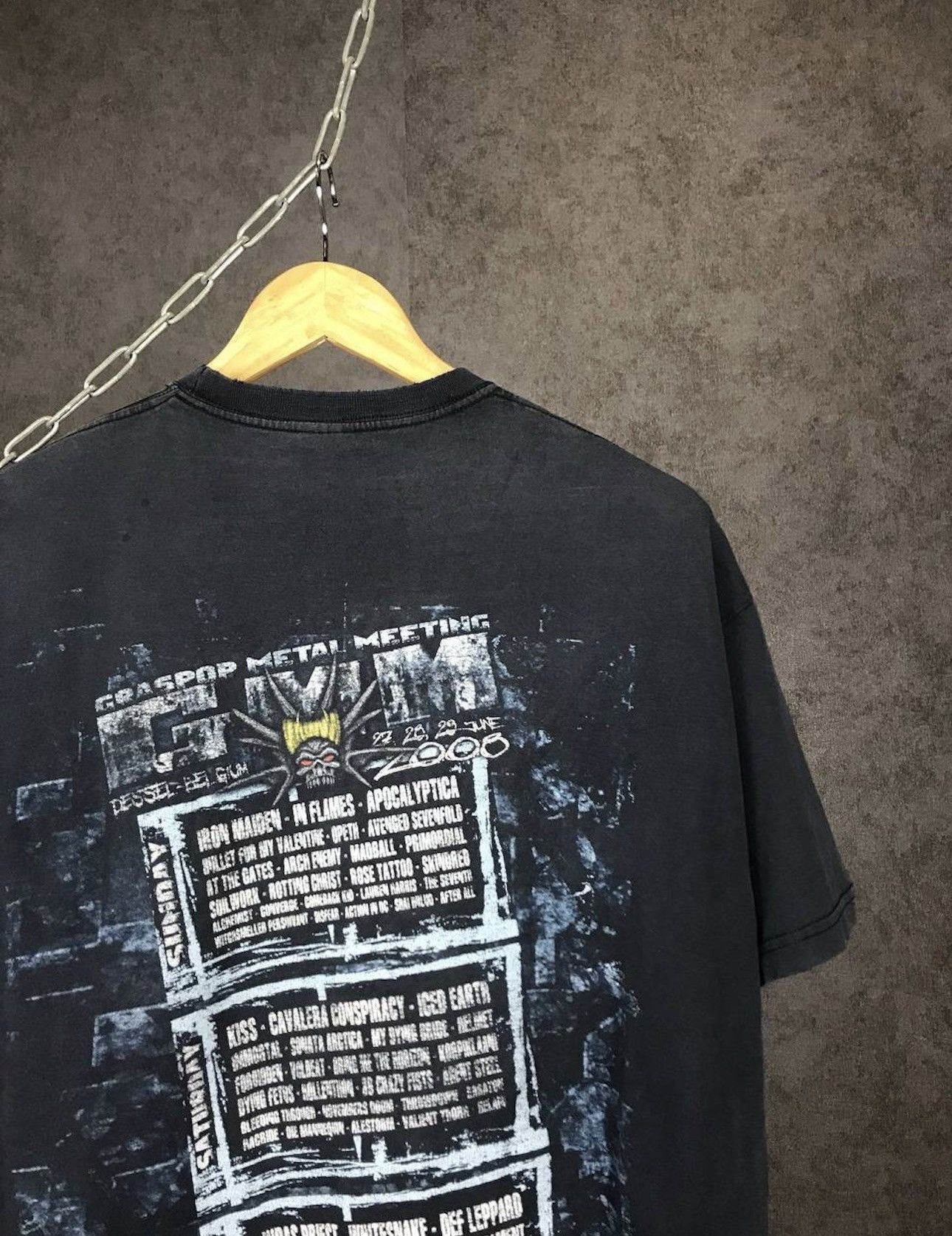Band Tees × Vintage GYM 2000 graspop metal meeting vintage rock overprinted tee Size US XL / EU 56 / 4 - 4 Thumbnail