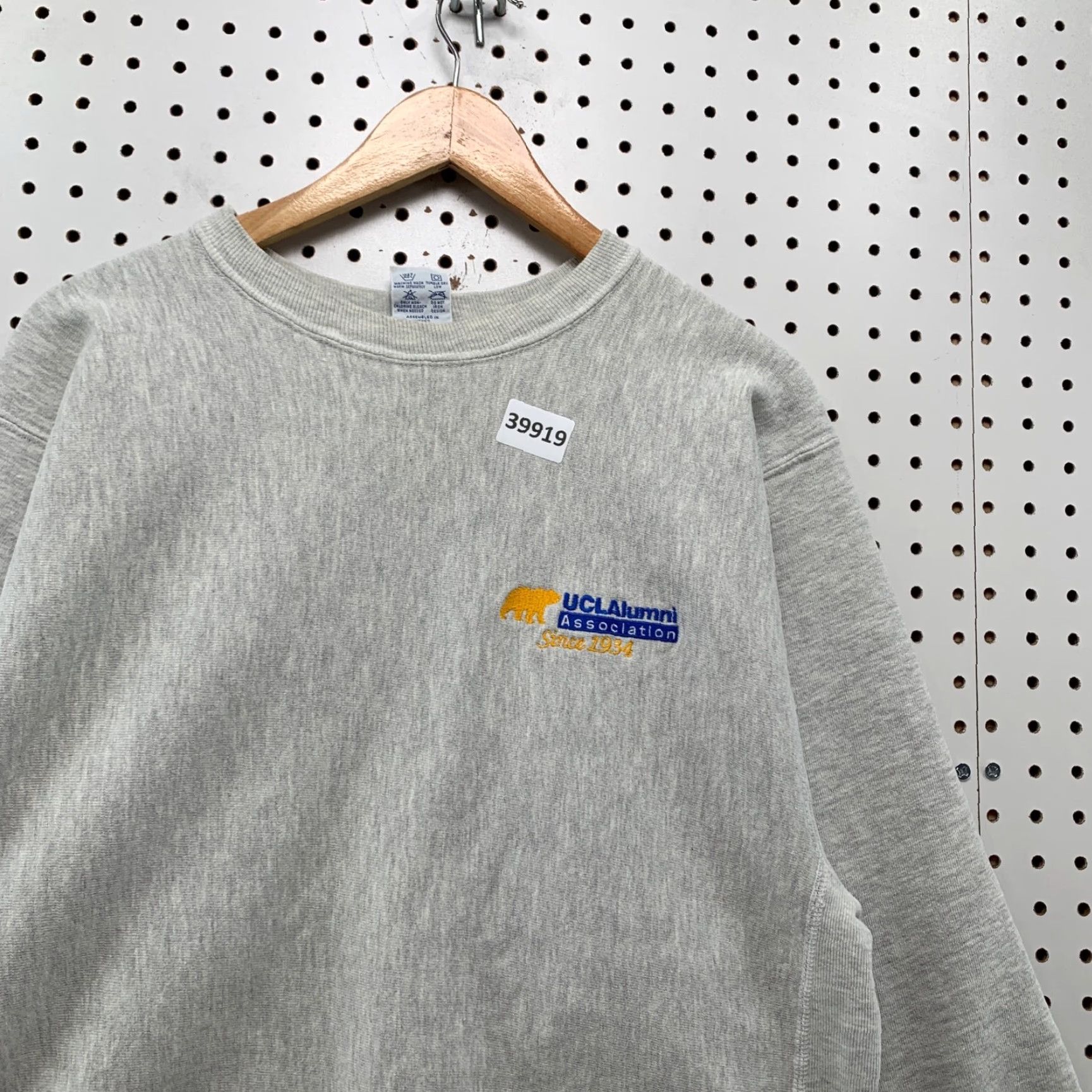 Champion VINTAGE Champion UCLA Reverse Weave Sweatshirt 90s Mens XL Gray Graphic Print Heavyweight Size US XL / EU 56 / 4 - 6 Thumbnail