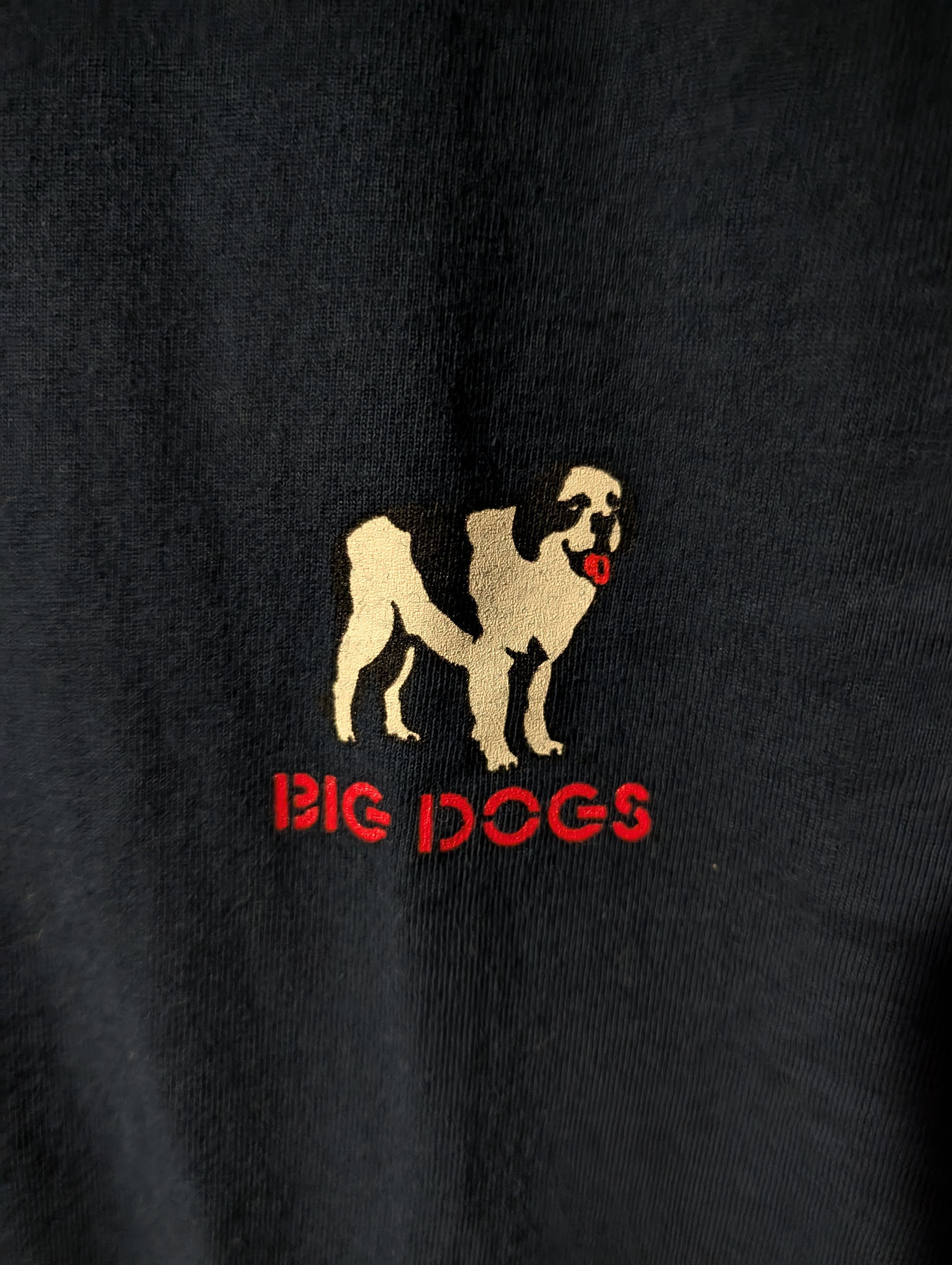 Big Dogs VTG Big Dogs I Don't Have An Attitude I'm Just Right T-Shirt Size US L / EU 52-54 / 3 - 6 Thumbnail