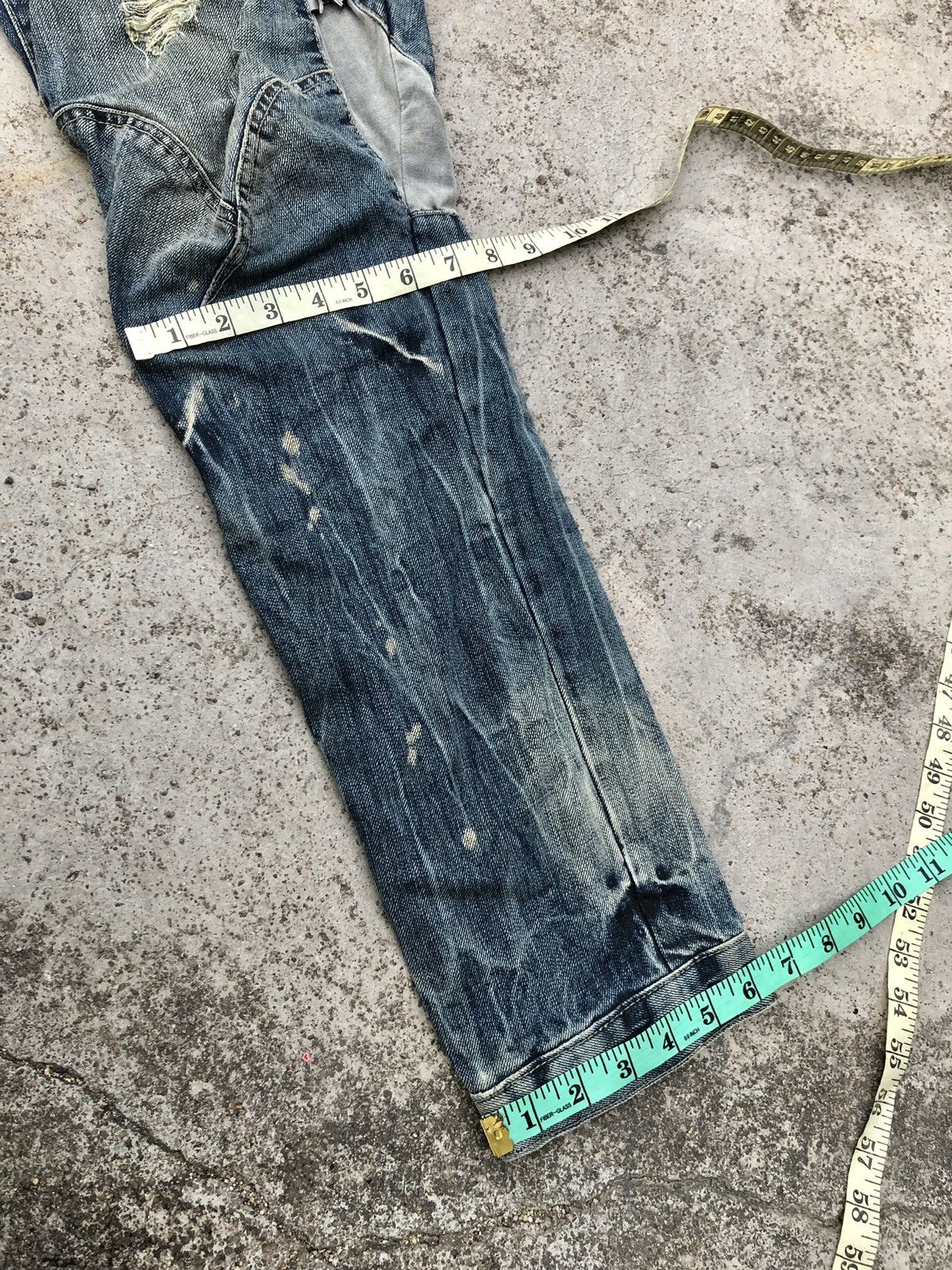 PPFM VINTAGE ZIPPER PUNK STYLE PPFM DENIM Size US 31 - 12 Thumbnail