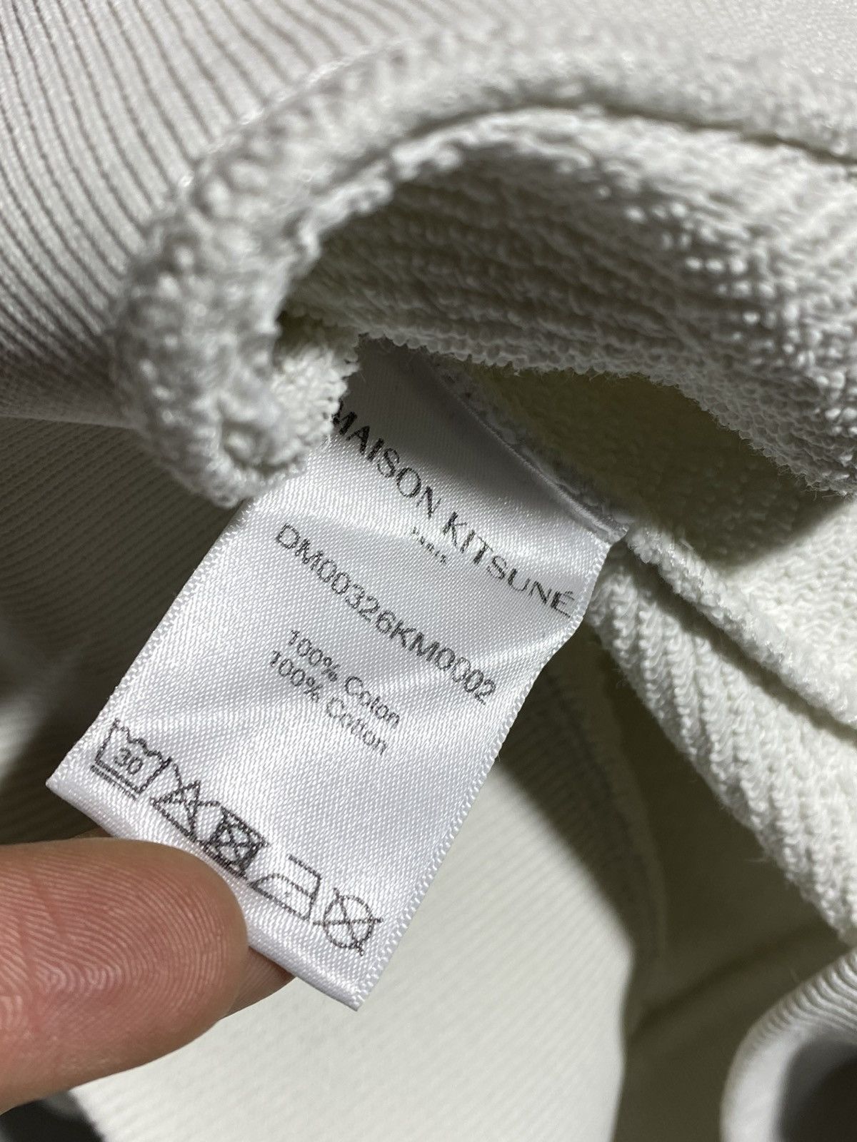 Maison Kitsune Maison Kitsune Crewneck Sweatshirt Men’s White Size US L / EU 52-54 / 3 - 8 Thumbnail