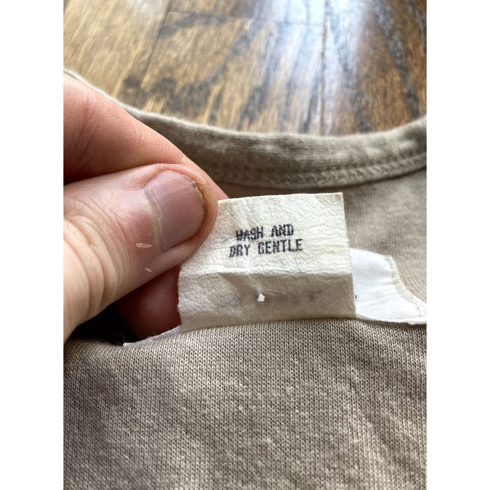 FLAX FLAX 2 Piece Set Womens Large Long Sleeve Top + Skirt Beige Cotton Minimalist Beach Bohemian Classic Size L / US 10 / IT 46 - 4 Thumbnail