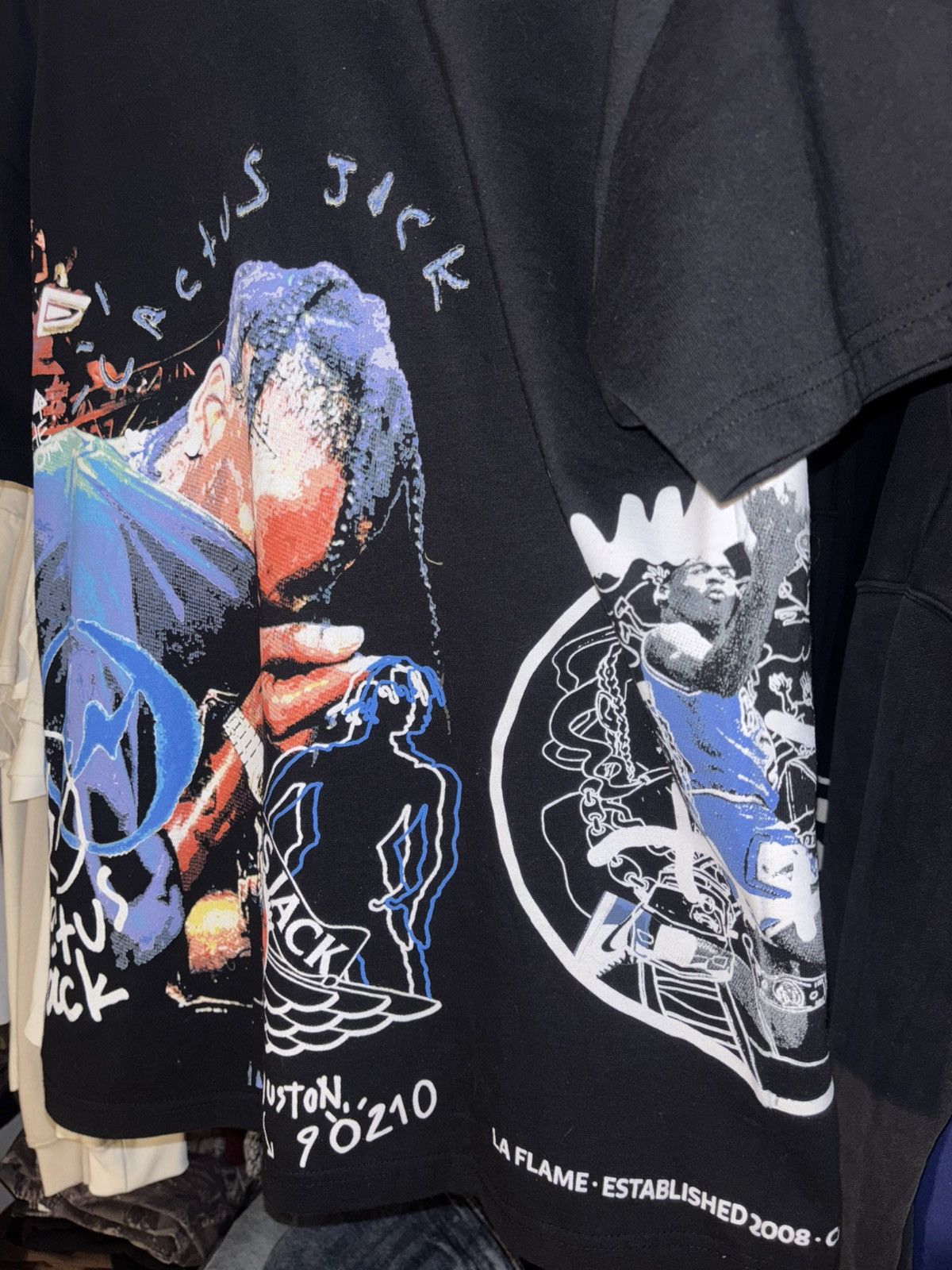 Other Rekcless ‘Cactus Jack’ Custom Tee Size US M / EU 48-50 / 2 - 2 Thumbnail