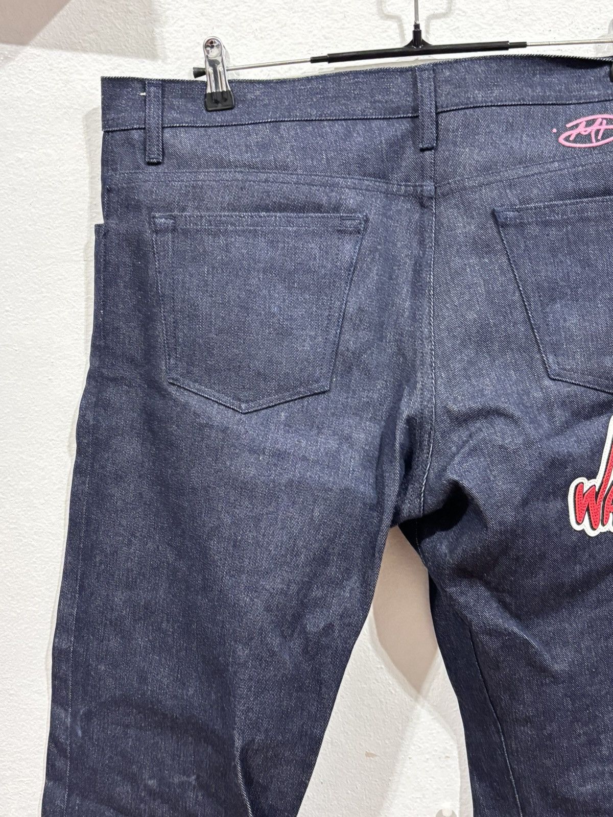Matty Boy Matty Boy Blue Anti Promo Patch Jeans Size US 34 / EU 50 - 5 Thumbnail