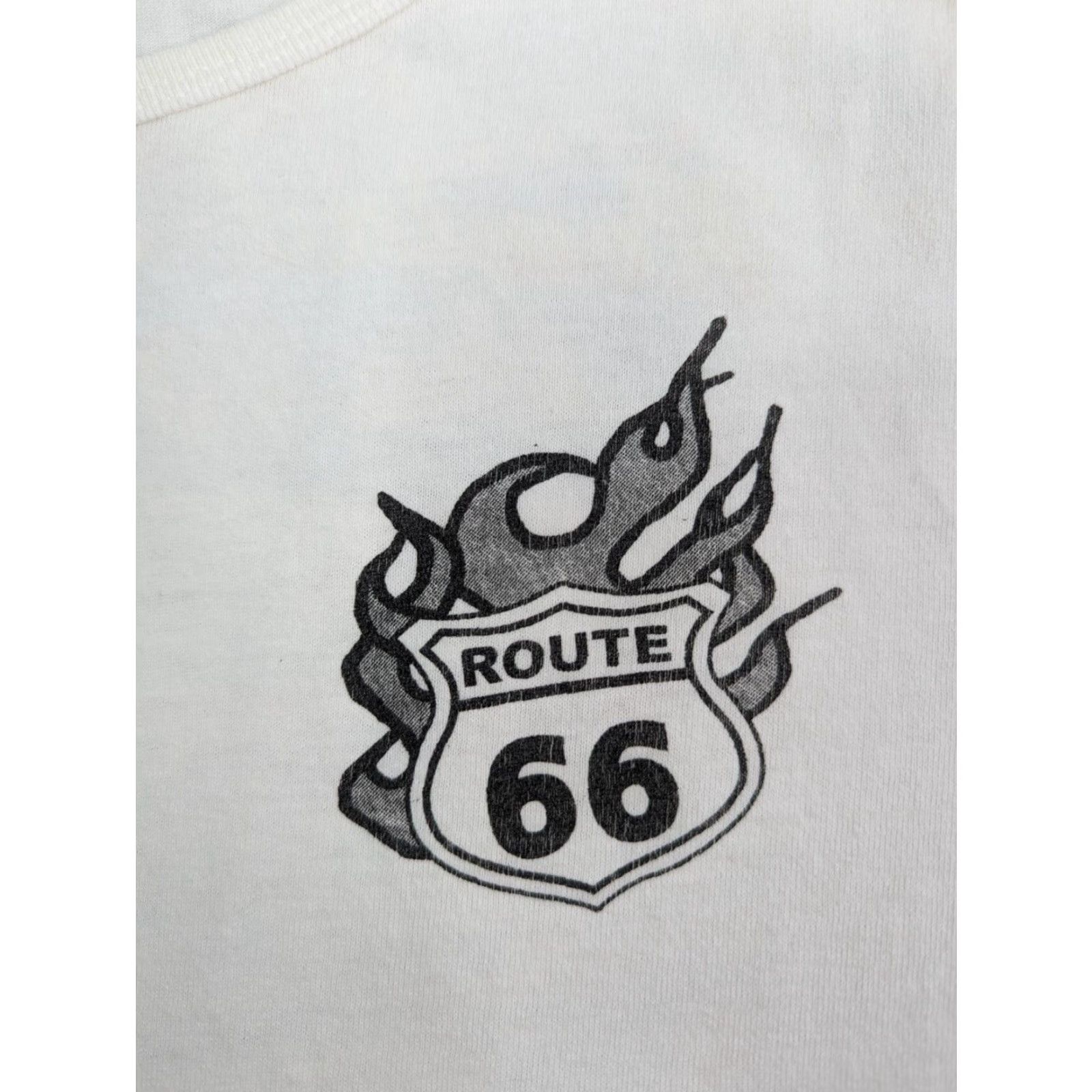 Anvil VINTAGE Route 66 Rewind the 50s Elvis Presley Shirt XL Anvil Cotton Brown 90s Logo T-Shirt Mens Womens Unisex Adults Size XL Size US XL / EU 56 / 4 - 5 Thumbnail