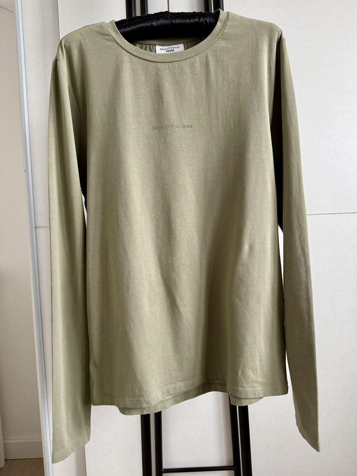 Marc O'Polo Marc O'Polo longsleeve blouse with S/M khaki Size S / US 4 / IT 40 - 1 Thumbnail